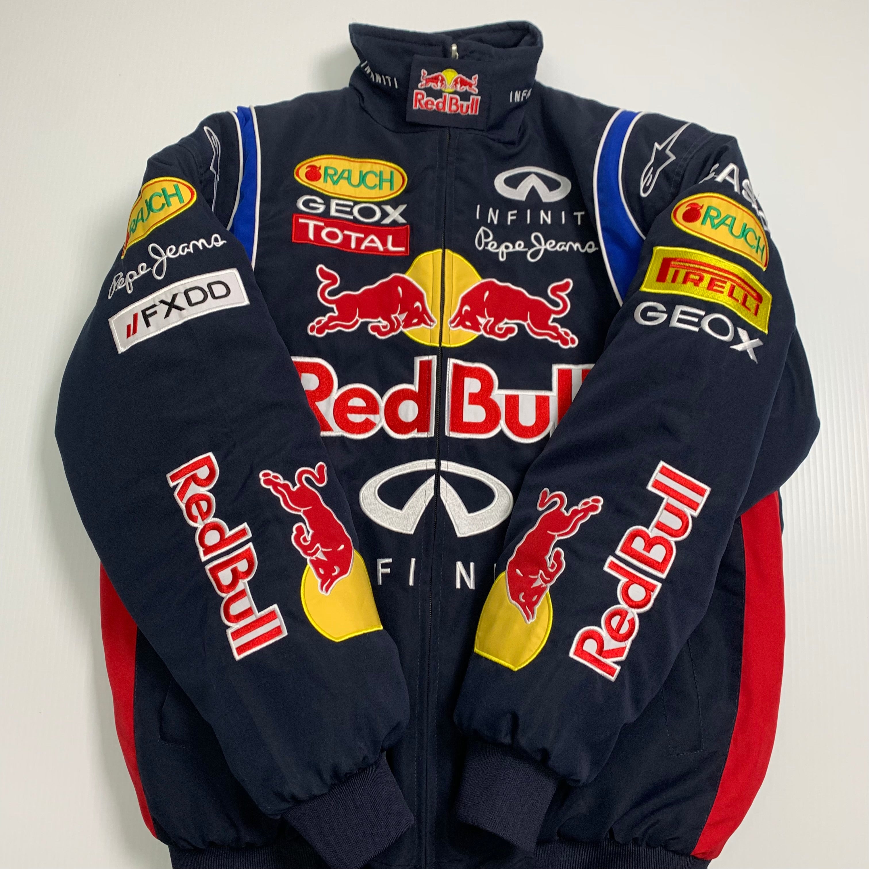 破格今日までRed Bull INFINITI ジャケット 2万→13500円 Infinity Red Bull Racing Jacket L – Gone Again Vintage