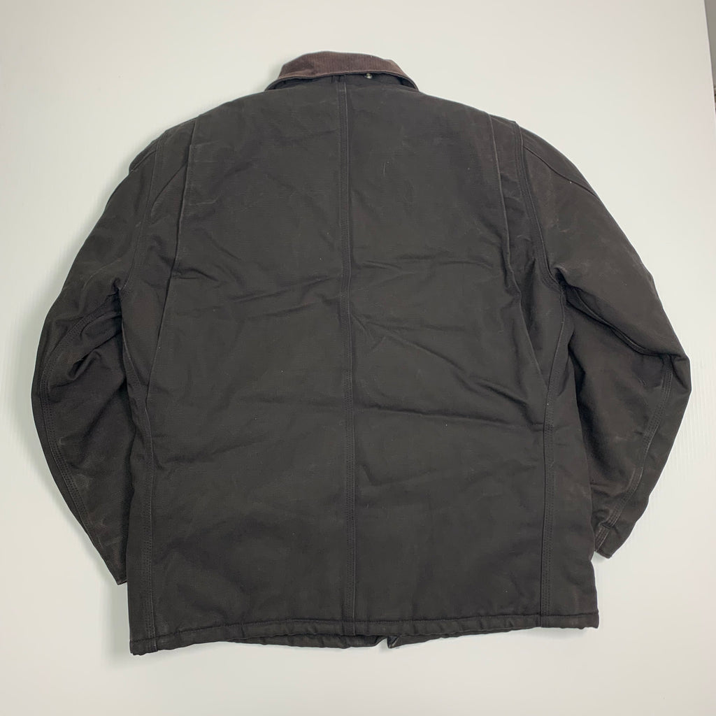 Carhartt Black Denim Chore Jacket L