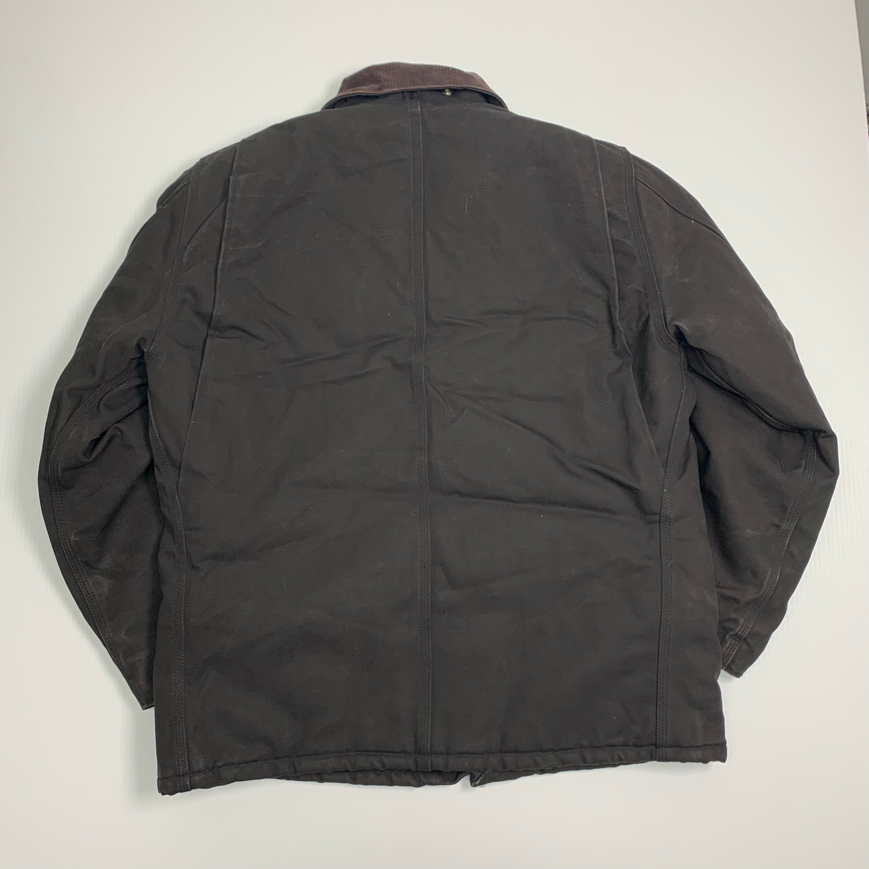 Carhartt Black Denim Chore Jacket L