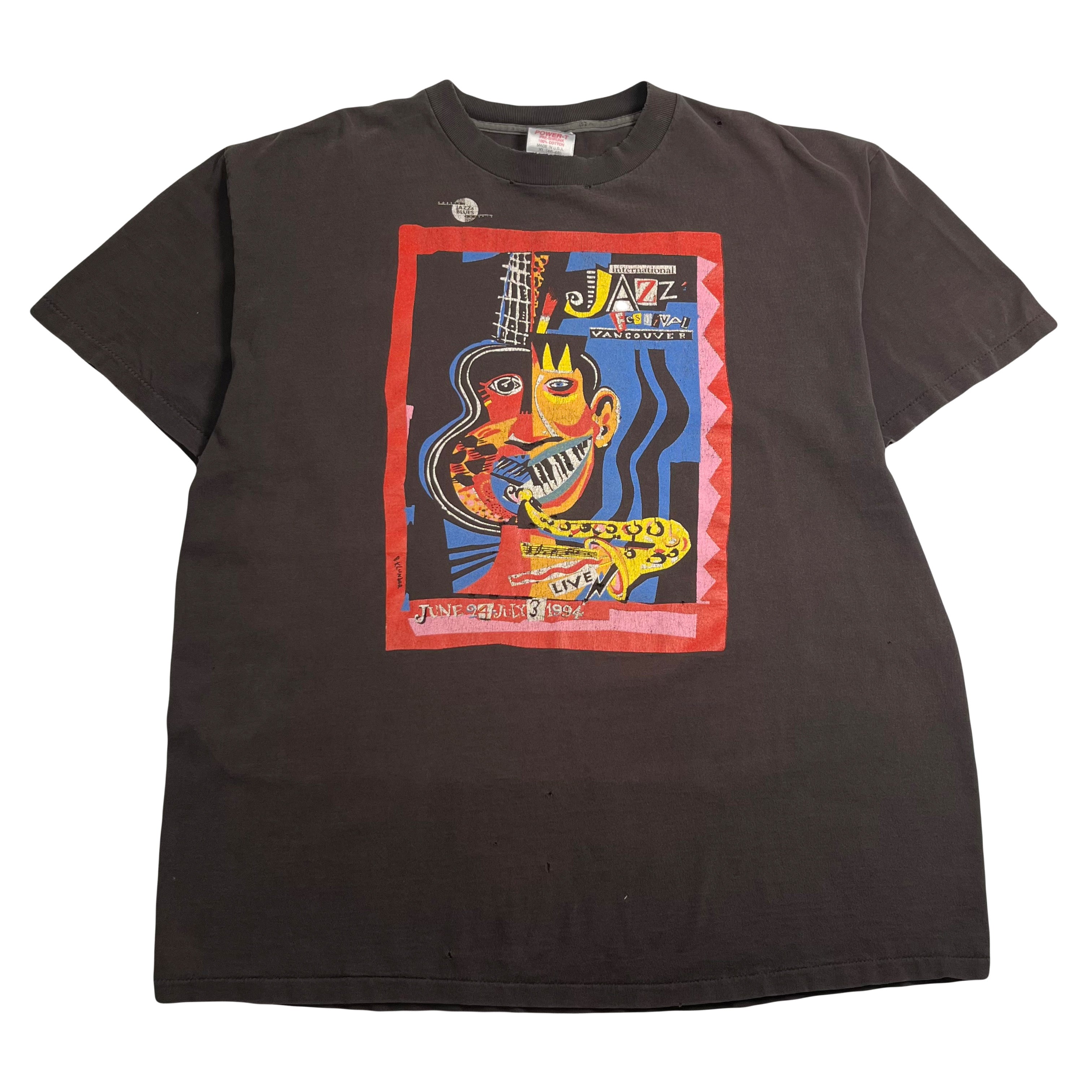 1994 Vancouver Jazz Festival Art Tee XL