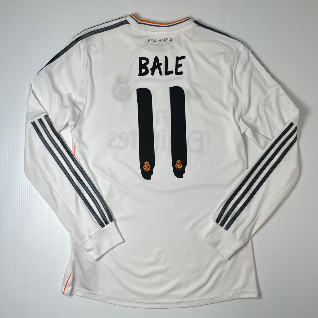 2013-14 Adidas Real Madrid Bale LS Home Kit M