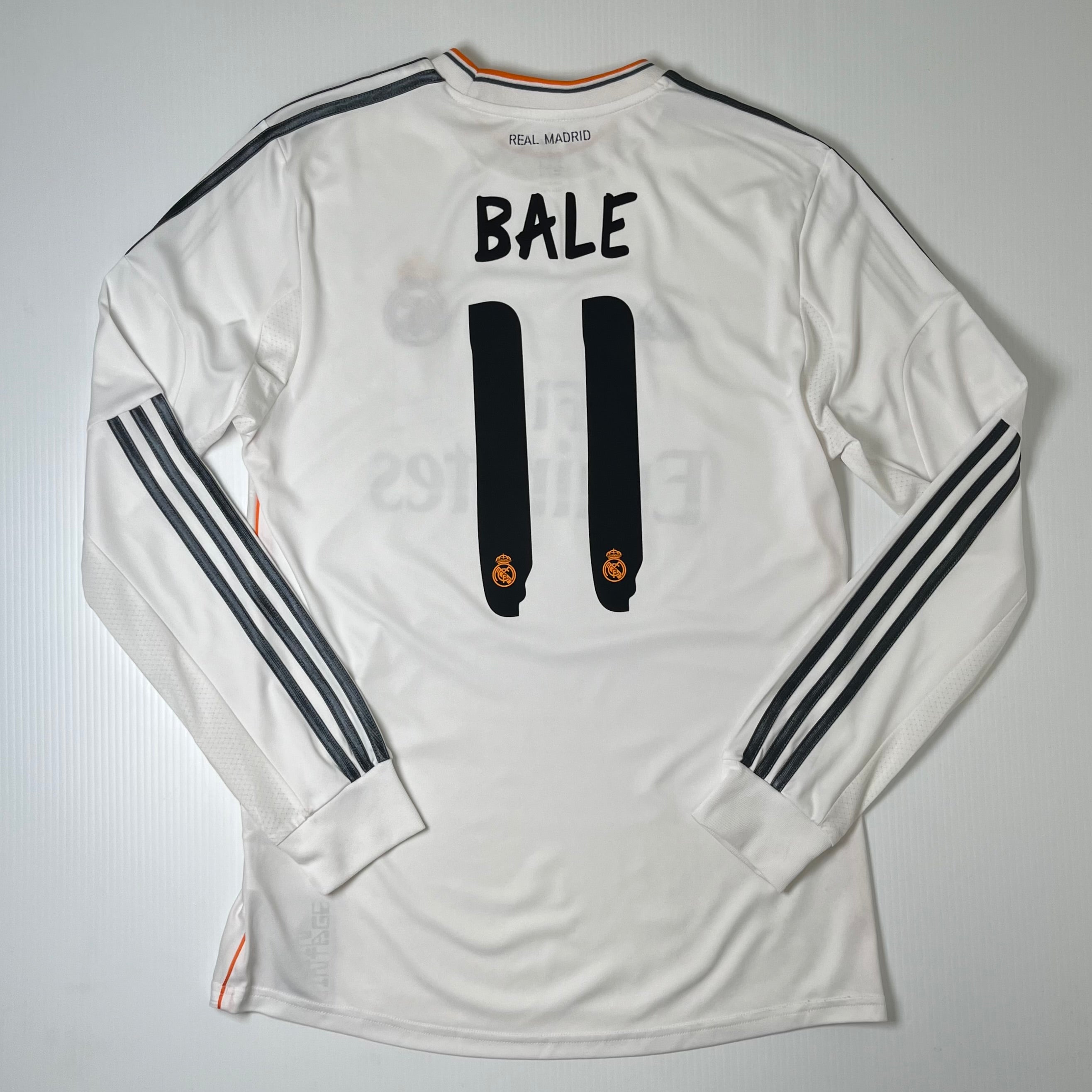 2013-14 Adidas Real Madrid Bale LS Home Kit M