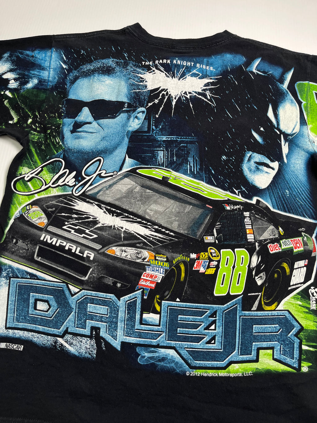 Dale Jr. Batman Dark Knight Rises AOP Racing Tee L
