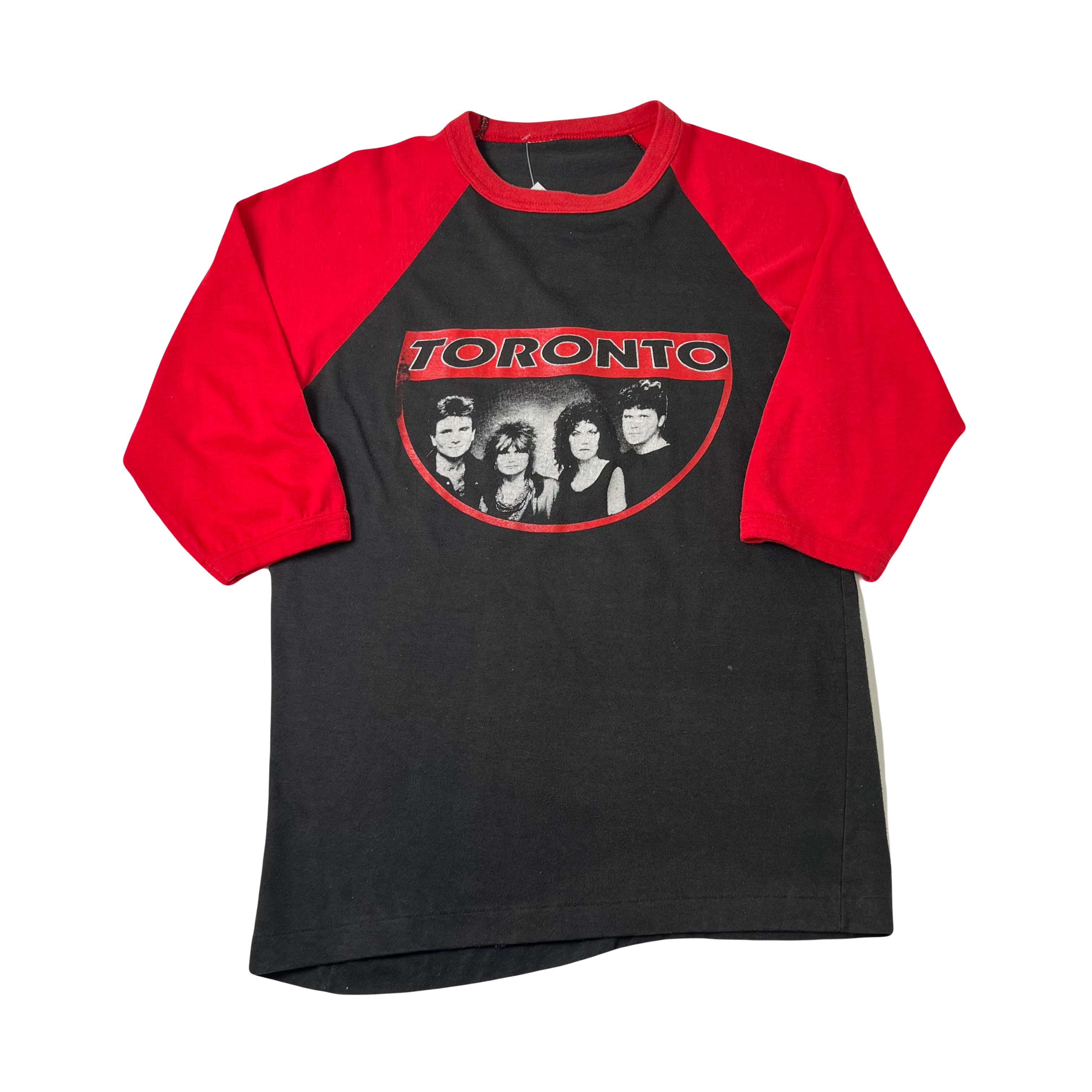 1983 Toronto Band Canadian Tour Raglan Shirt S