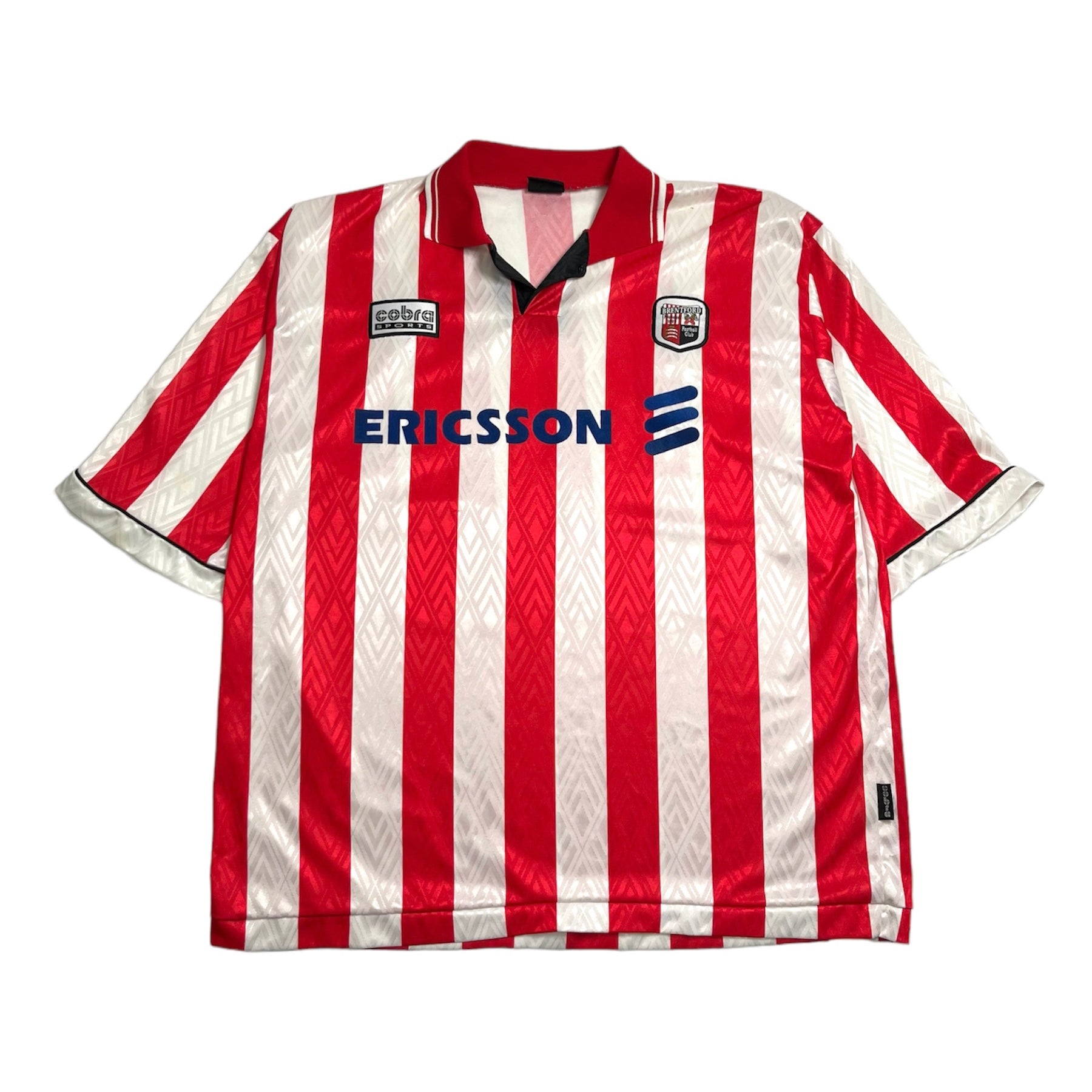 1996 Early Season Brentford FC Cobra Sports Jersey 2XL