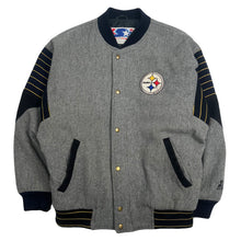 Load image into Gallery viewer, Vintage Starter Pittsburgh Steelers Wool Varsity Jacket M
