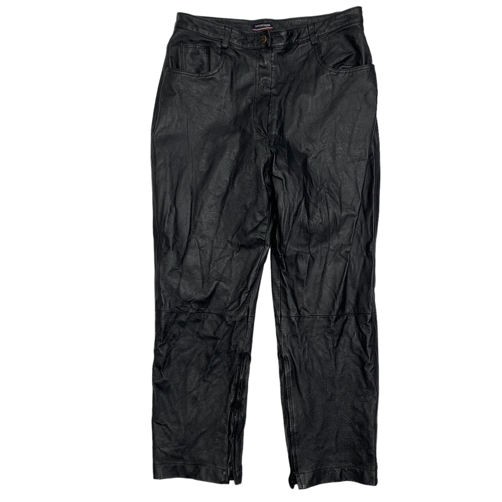 Vintage Denver Hayes Leather Pants 34