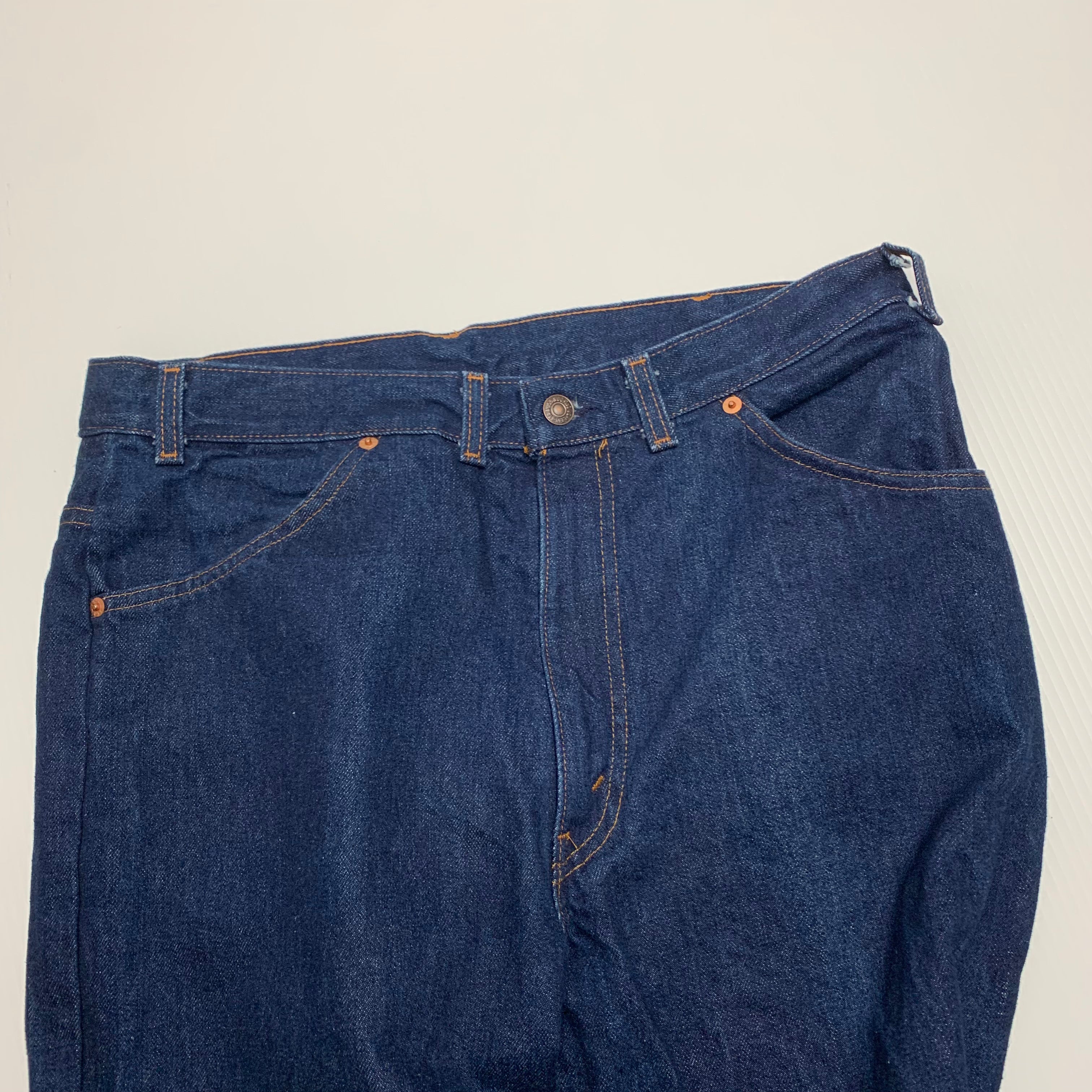 Vintage Dark Wash Levi’s Orange Tab 506 36
