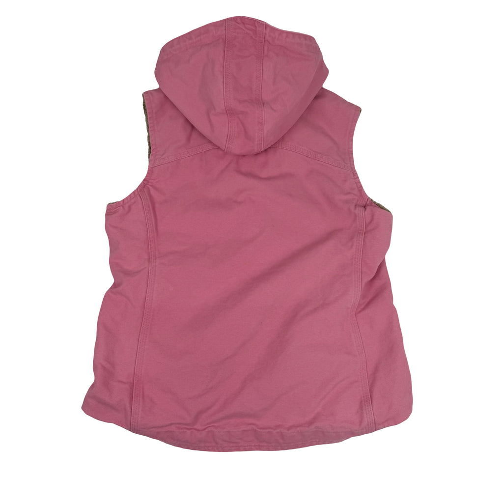 Vintage Carhartt Sherpa Lined Work Vest Women's L
