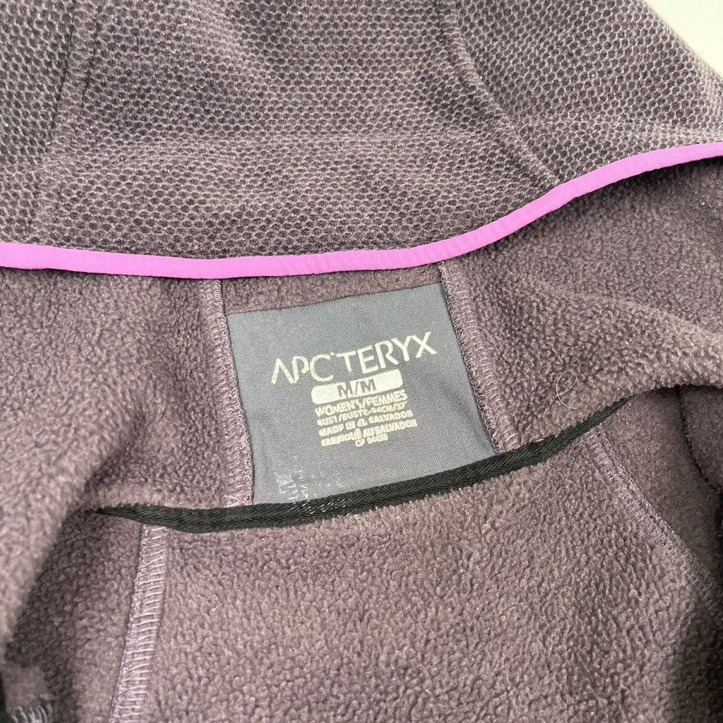Arc'teryx Polartec Fleece Full Zip Light Jacket Women's M