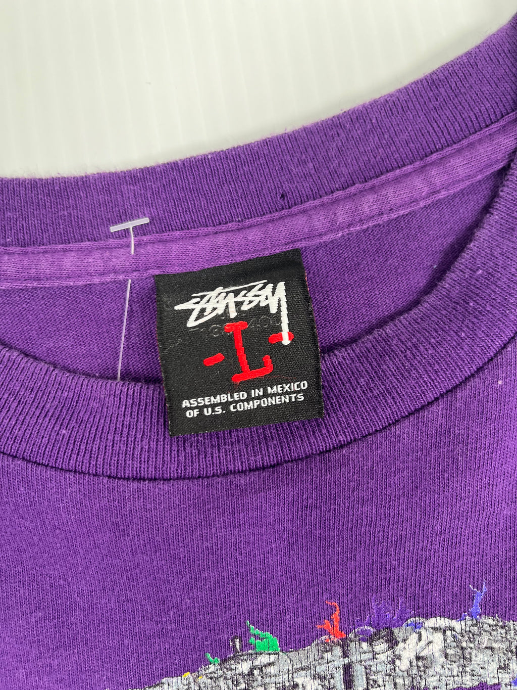 Stussy Double S Graphic Tee L