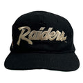 Vintage Los Angeles Raiders Cityless Script Snapback Hat