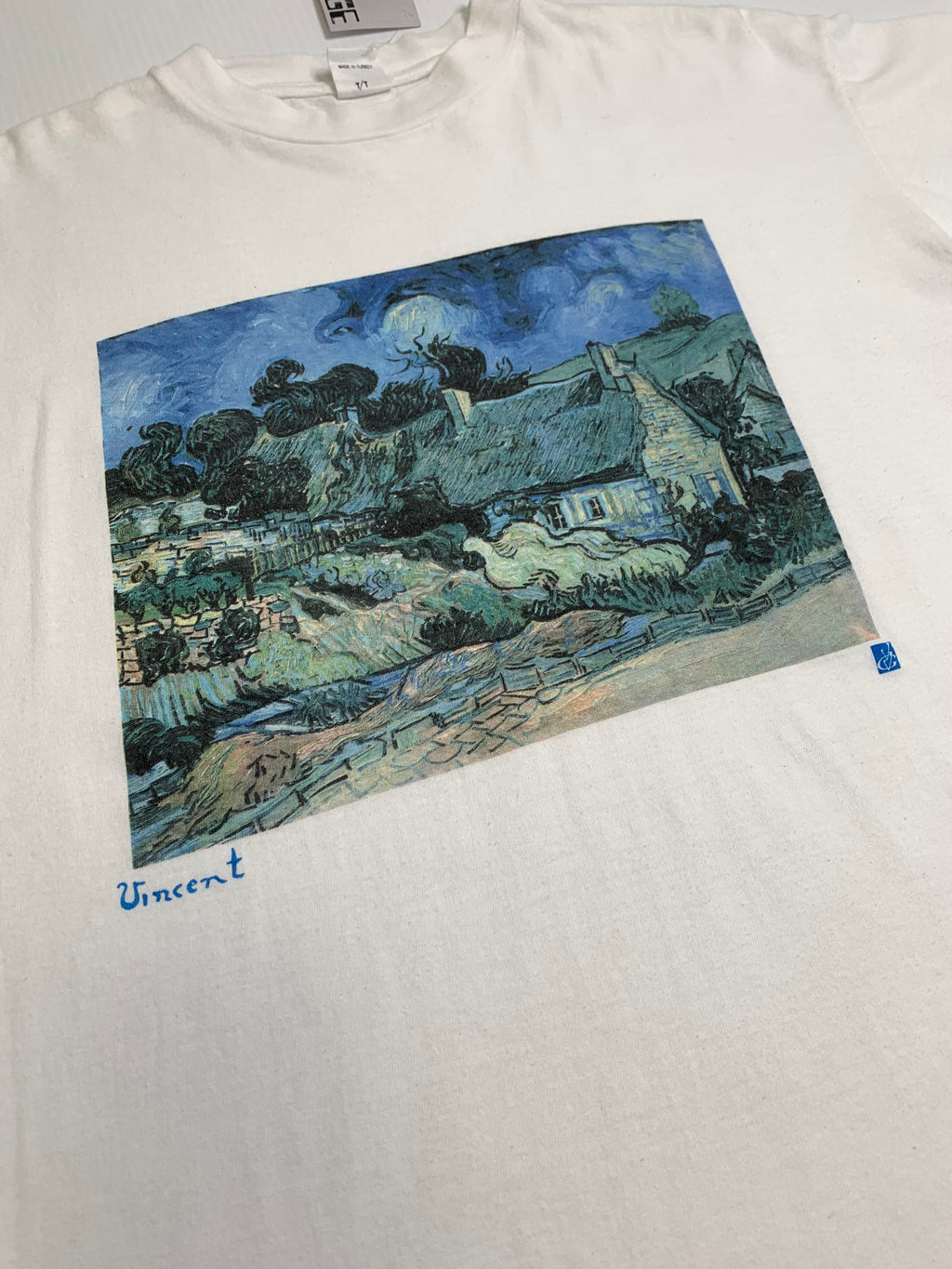 Vintage Van Gogh Art Graphic Tee XL