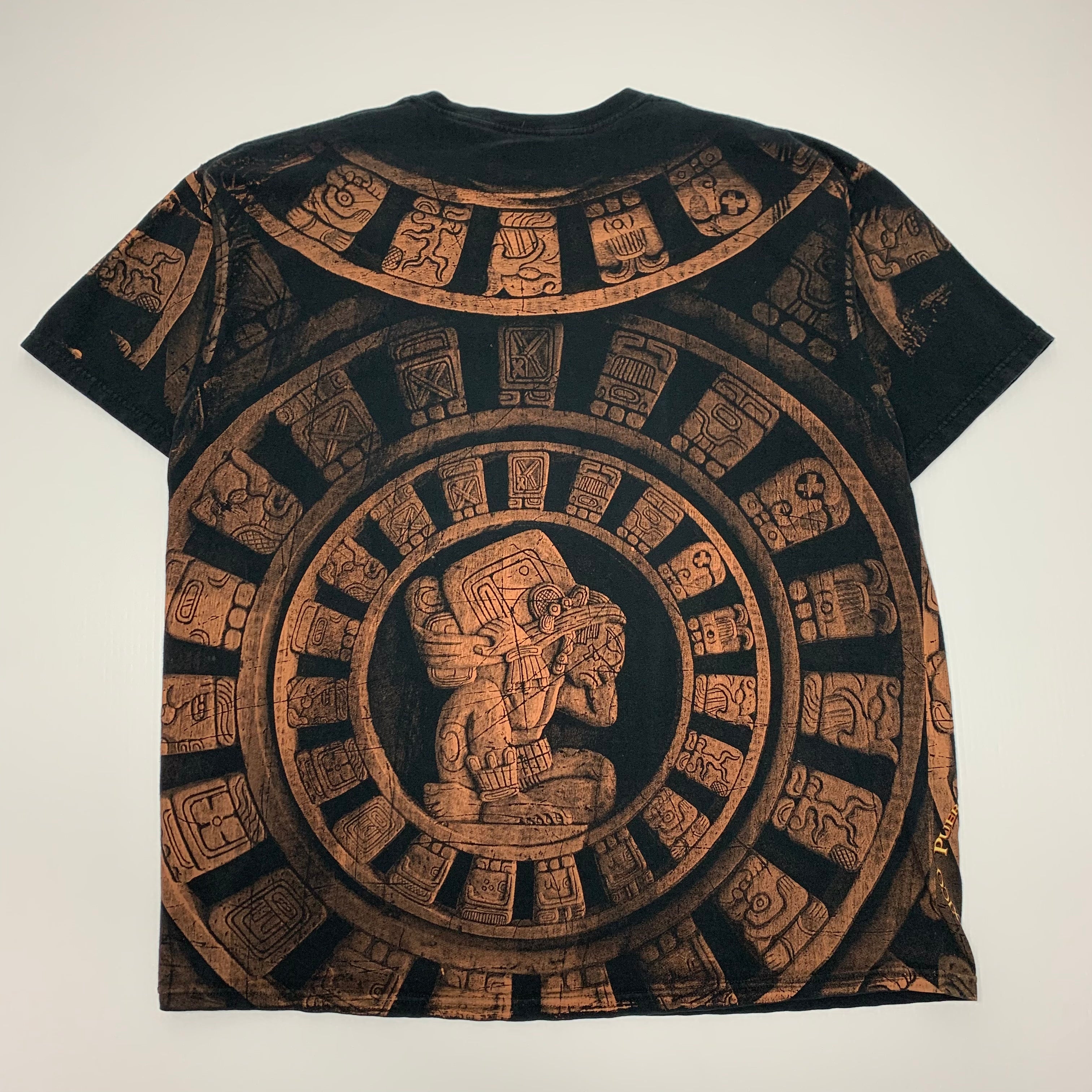 Bronze Aztec AOP Tee XXL