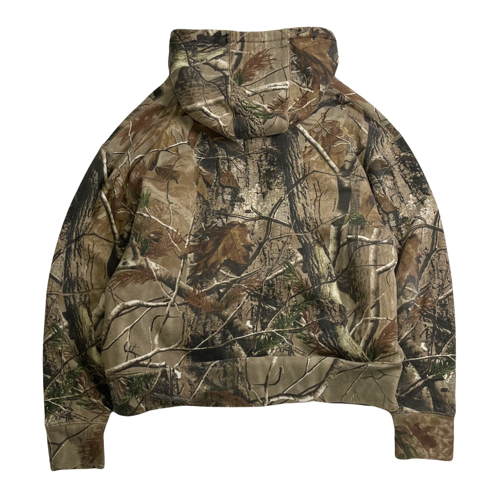 Redhead Sherpa Lined Real Tree Zip Hoodie M