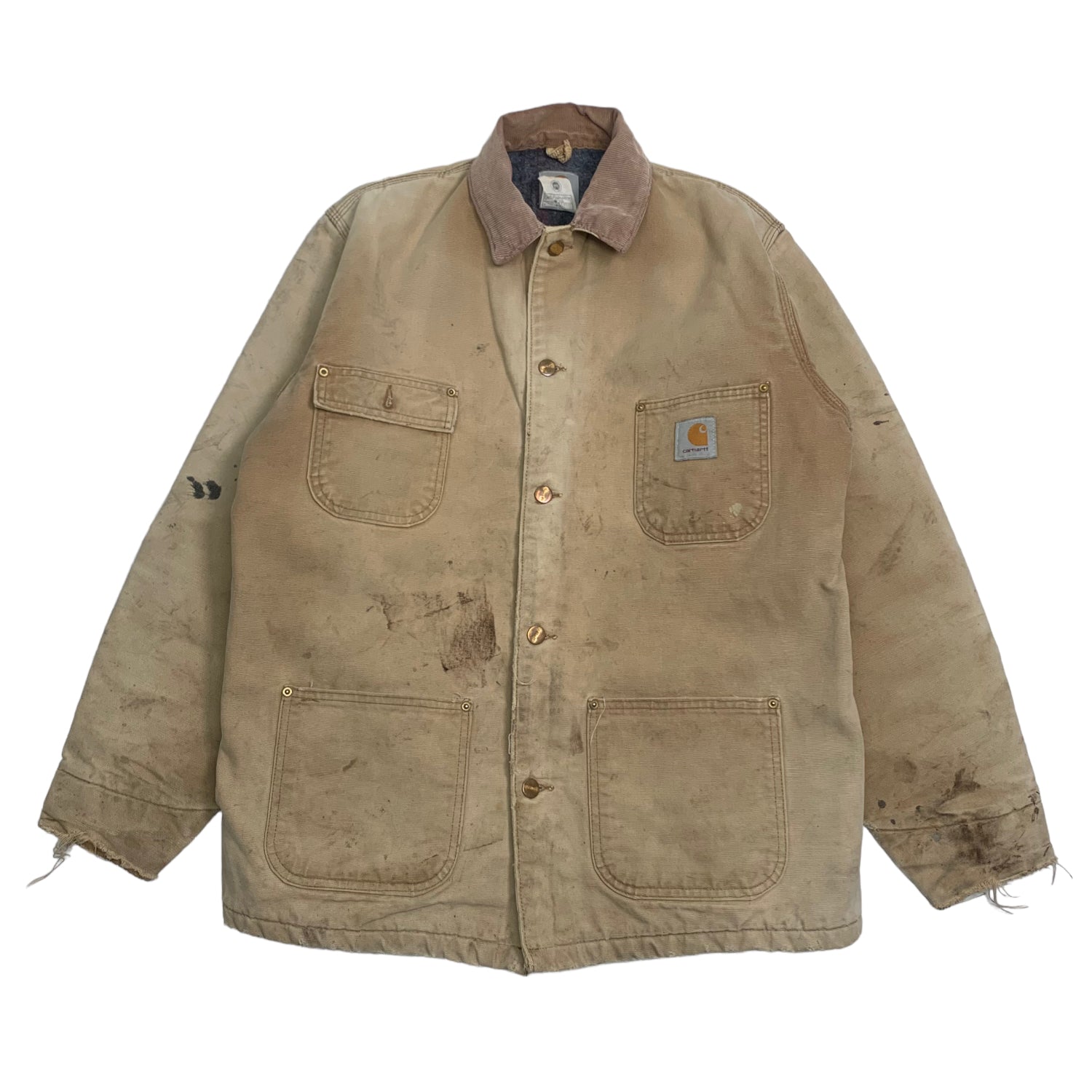 Carhartt Beige Chore Coat L