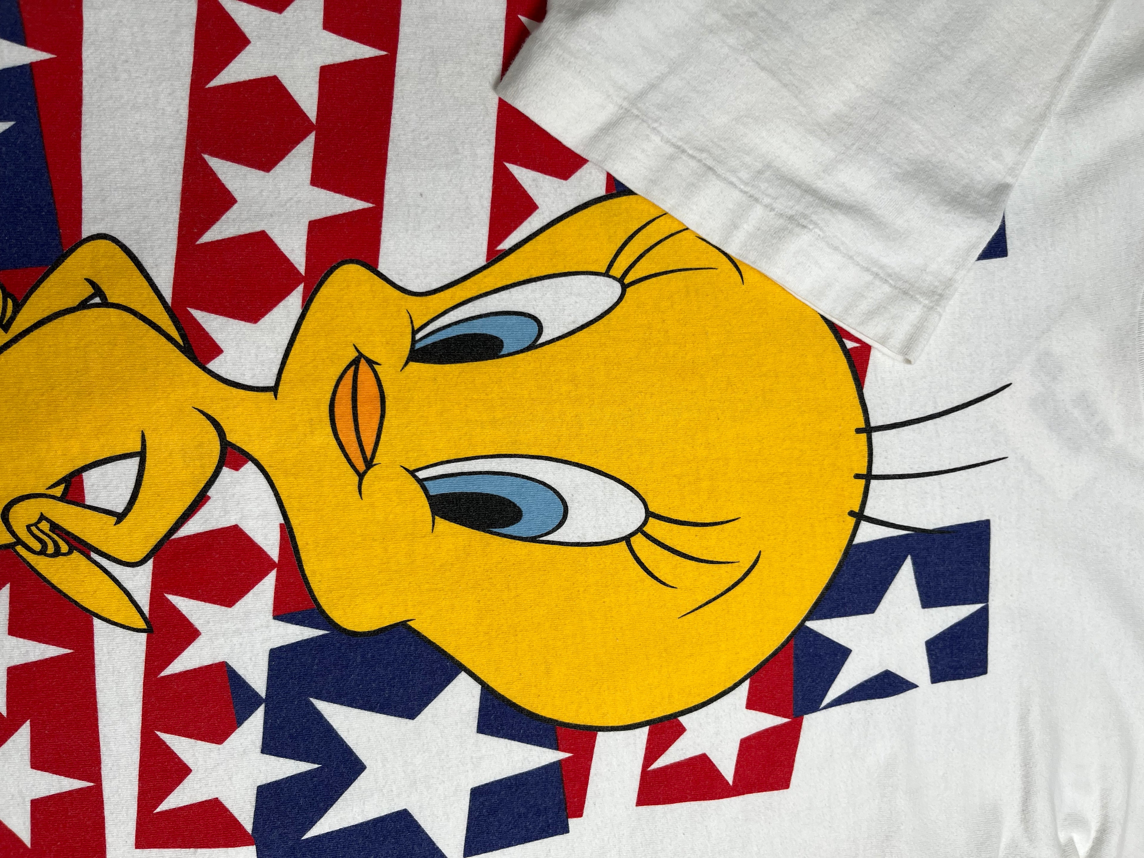 90s Tweety Looney Tunes USA Tee XXL