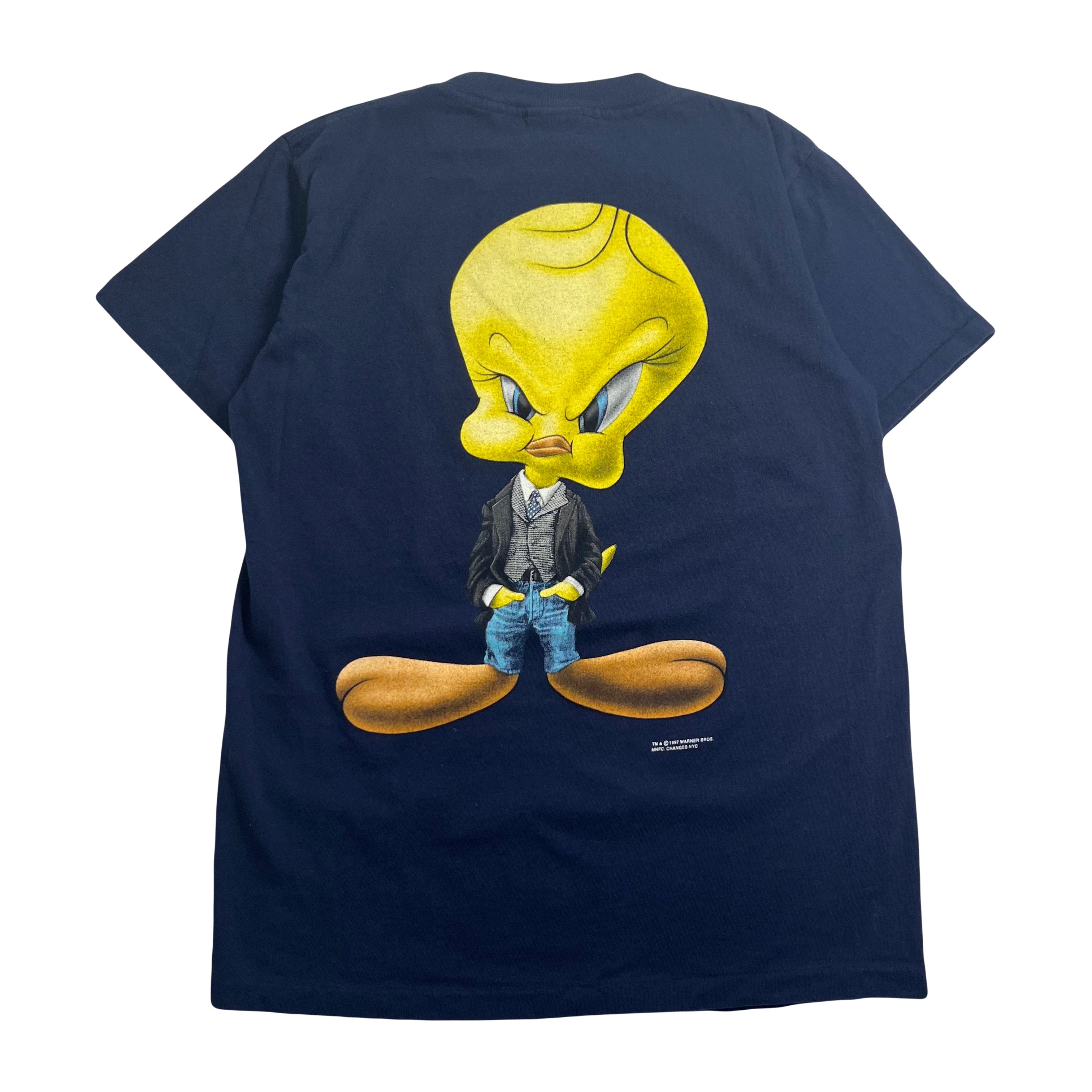 1997 Warner Bros. Tweety Wear Graphic Tee M