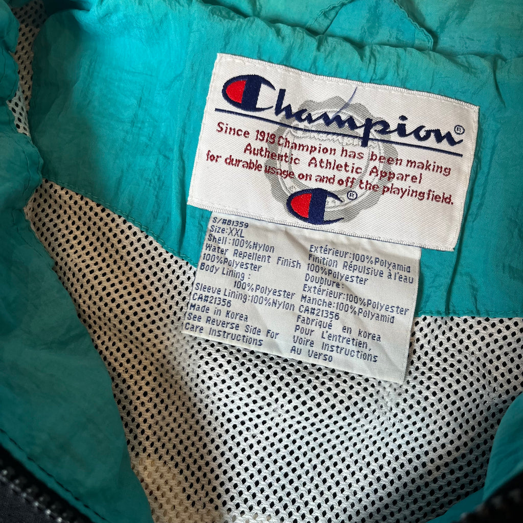 Vintage Champion Vancouver Grizzlies Windbreaker Jacket Women's XXL