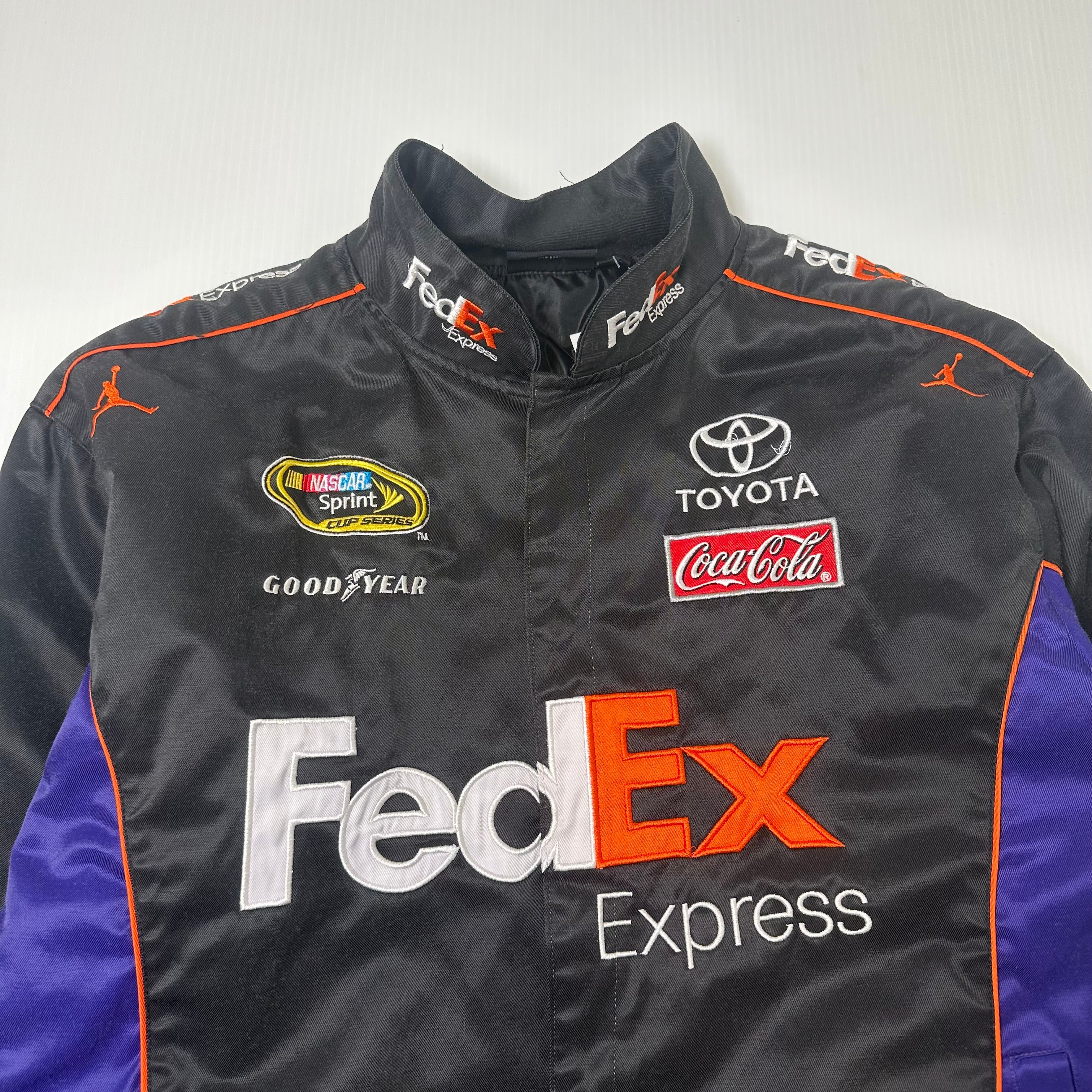 CHASE AUTHENTICS FedExレーシングジャケット Chase Authentics NASCAR 