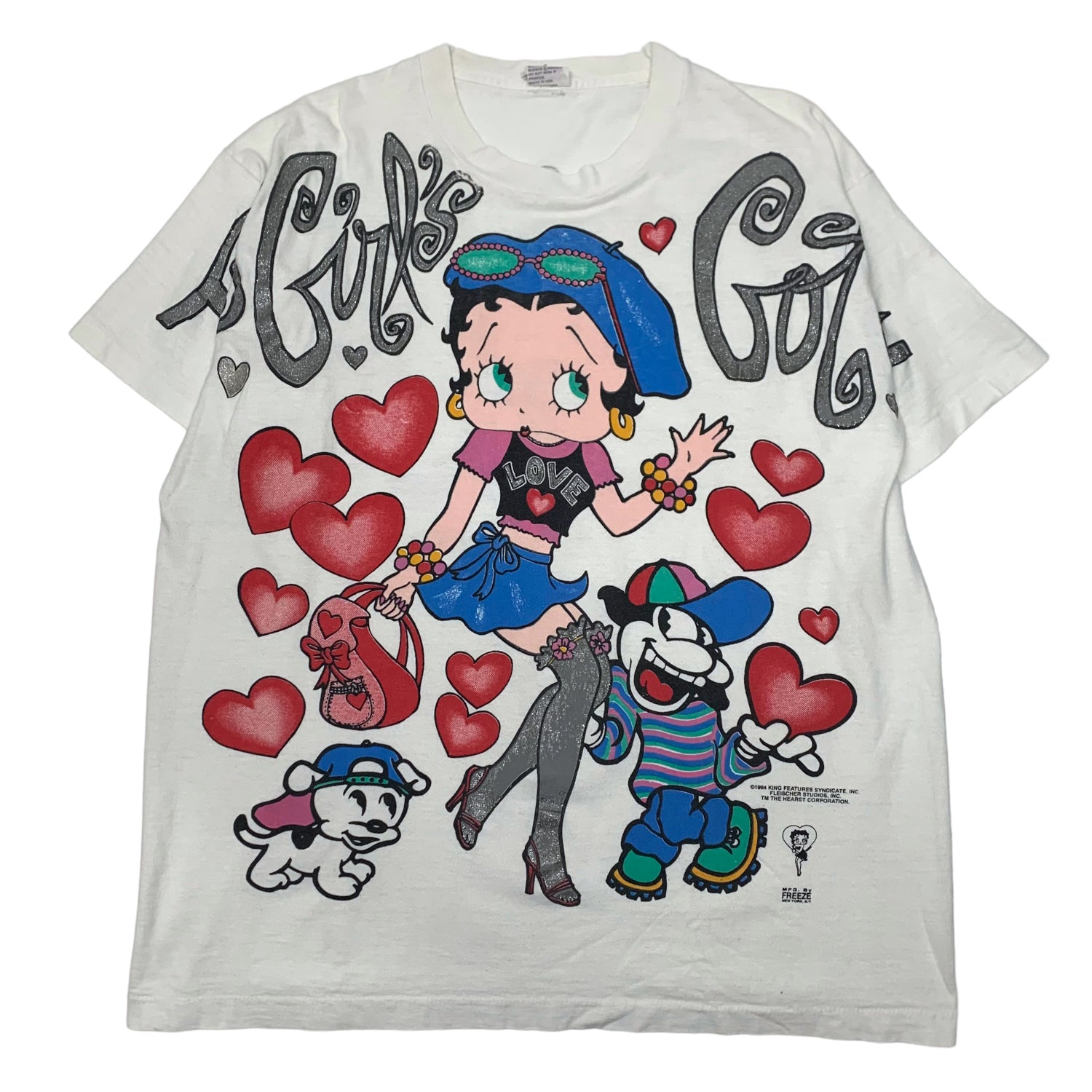 Vintage Betty Boop AOP Tee XL