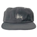 Stussy Logo Contrast Stitch Snapback Hat