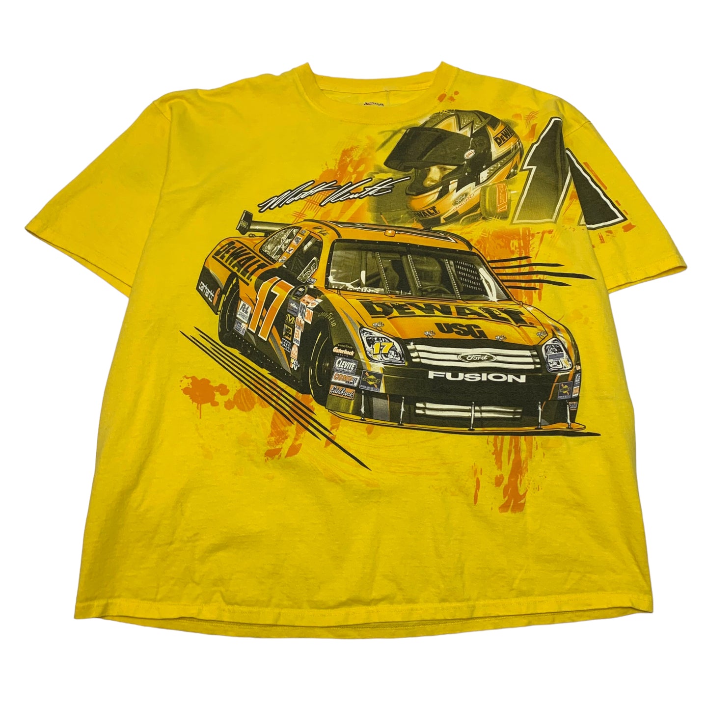 Matt Kenneth Yellow Tee XXL