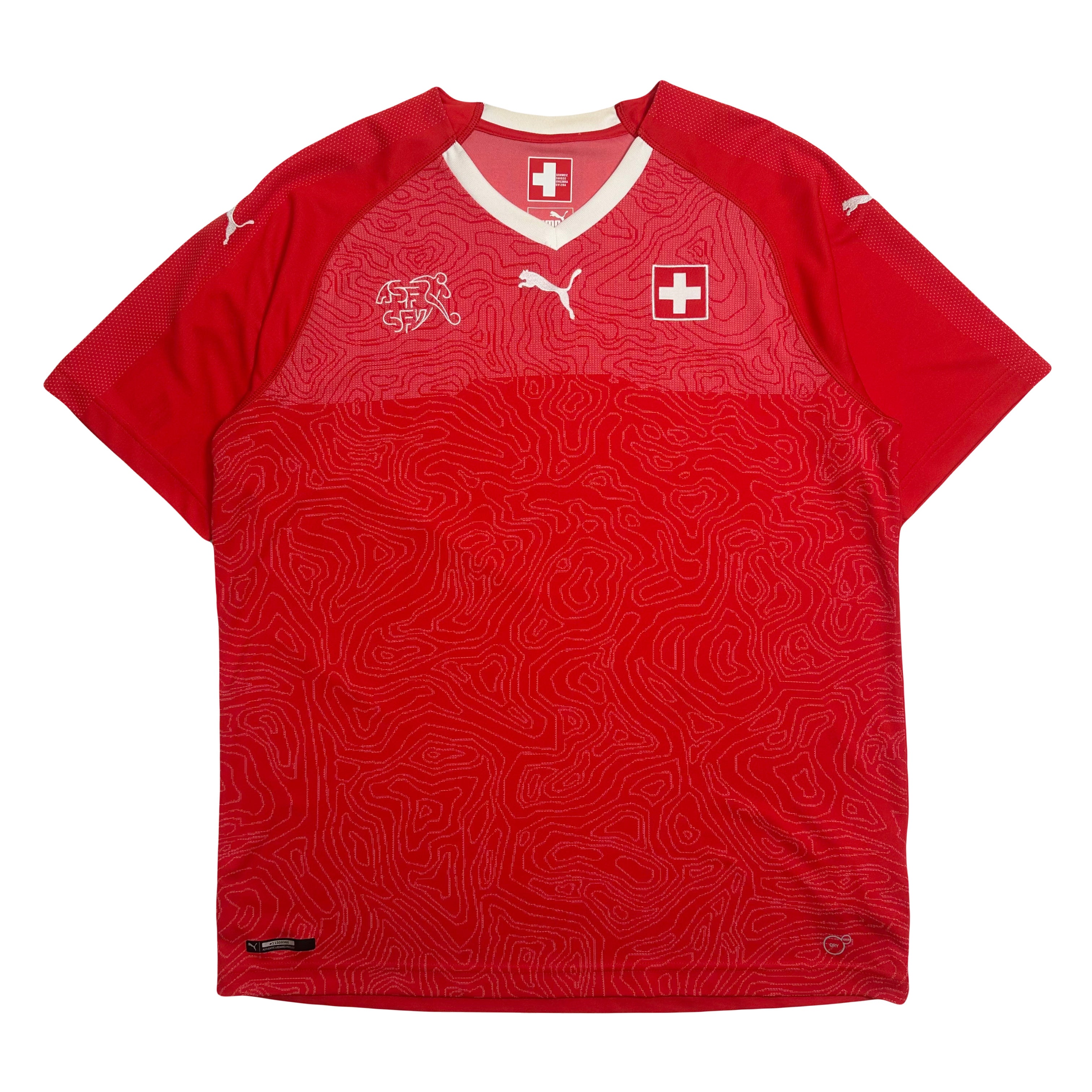 2018 Puma Switzerland Home Kit XL
