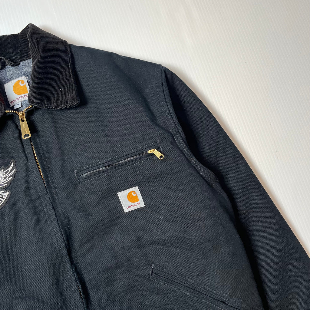 Vintage Carhartt J001 Harley Owner's Group Detroit Jacket M