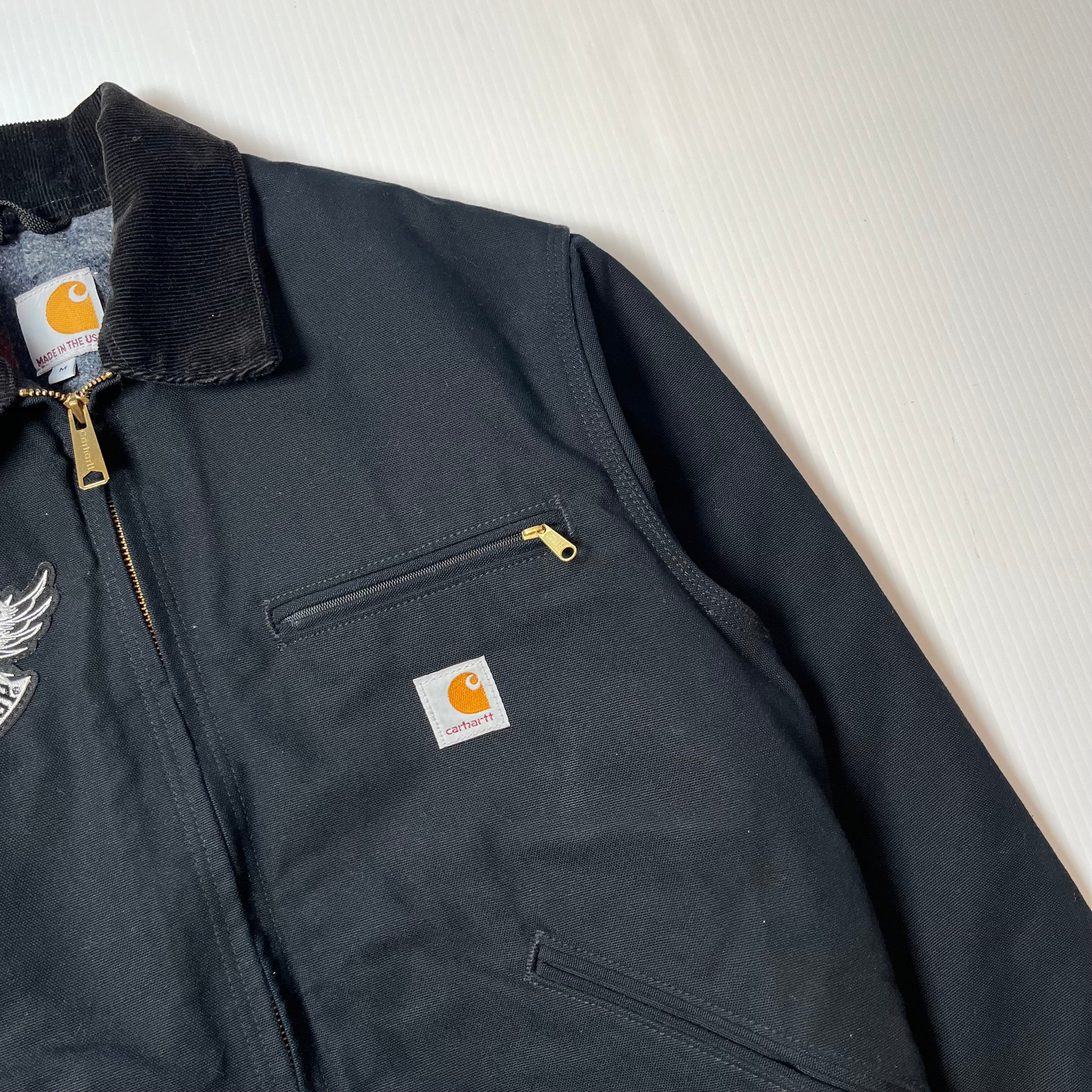 Vintage Carhartt J001 Harley Owner's Group Detroit Jacket M