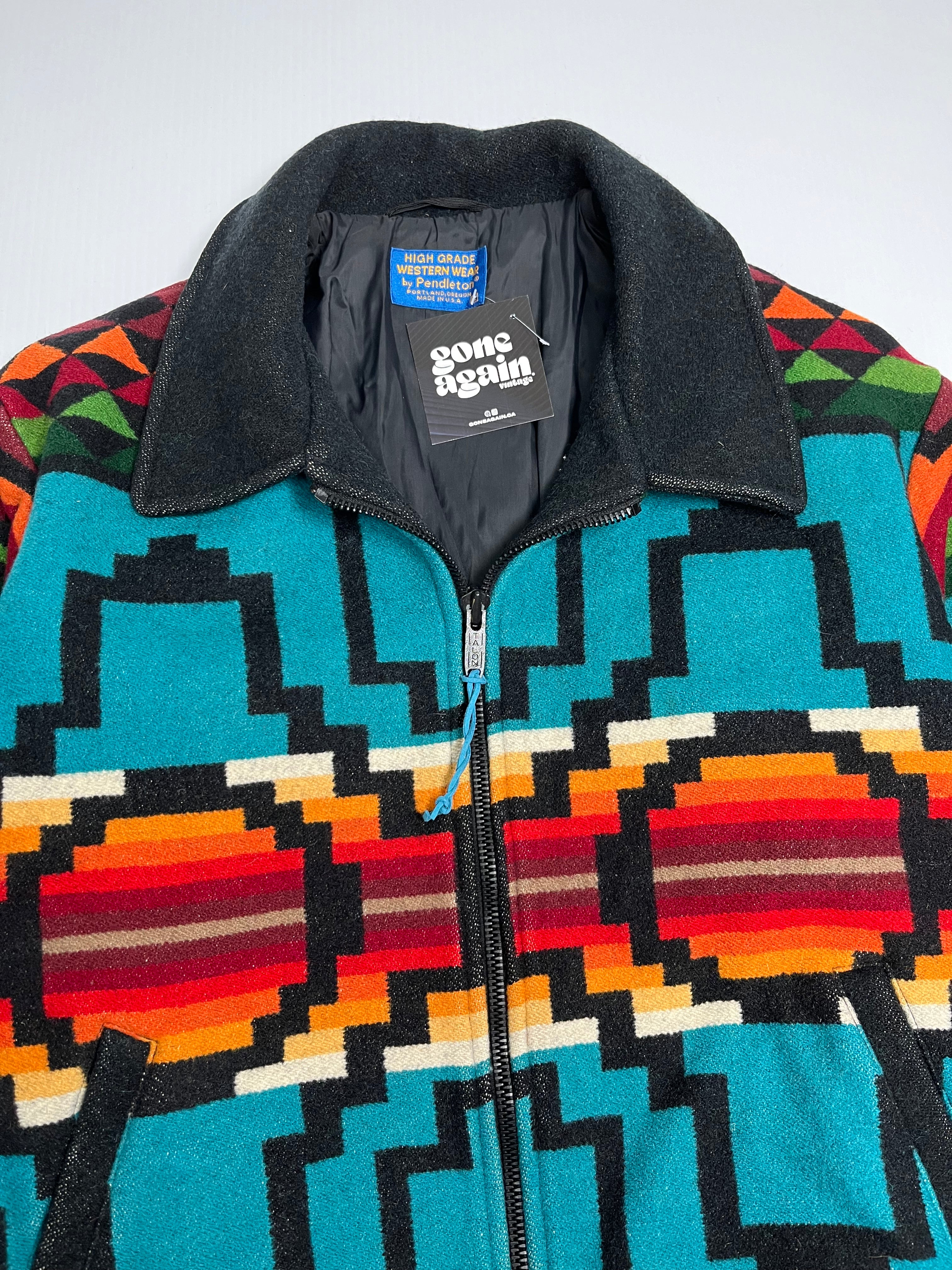 Vintage Pendleton Western Wear Wool Jacket S