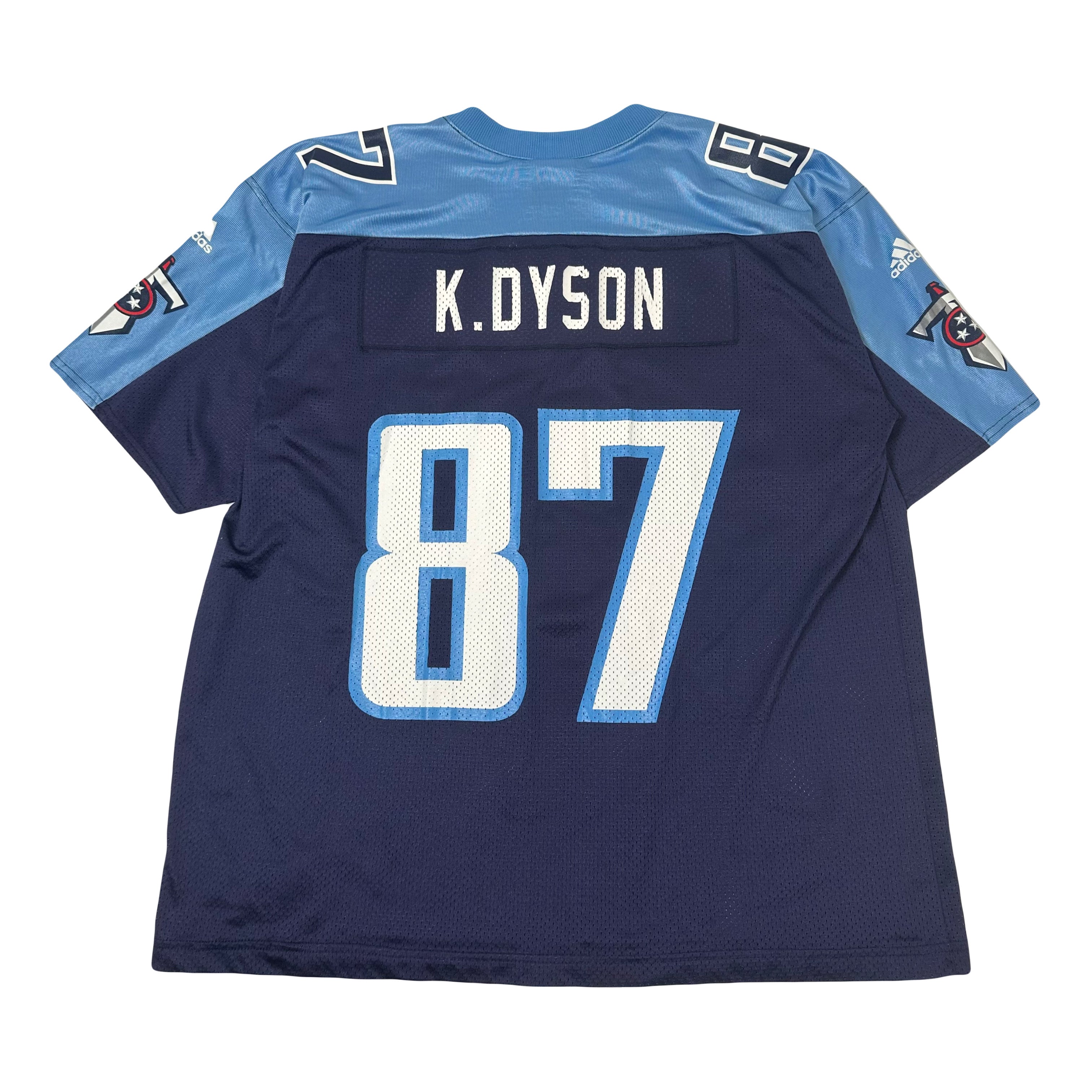 Vintage Adidas Tennessee Titans Dyson #87 NFL Jersey XL