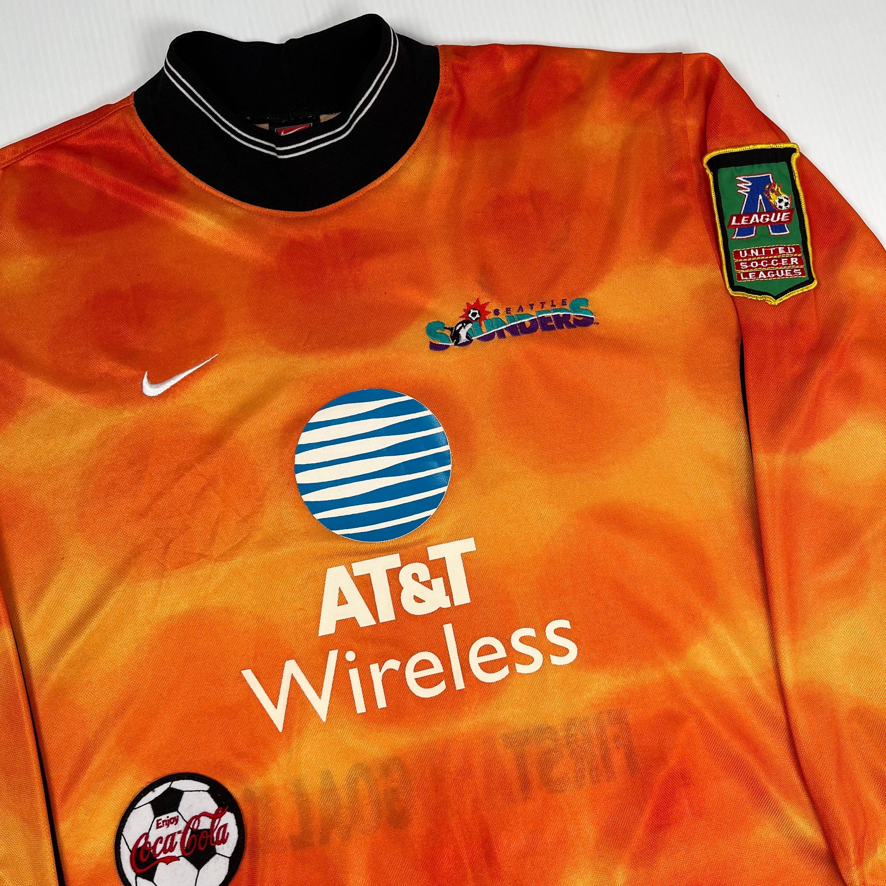 2000-01 Nike Seattle Sounders A League GK 2 Kit L