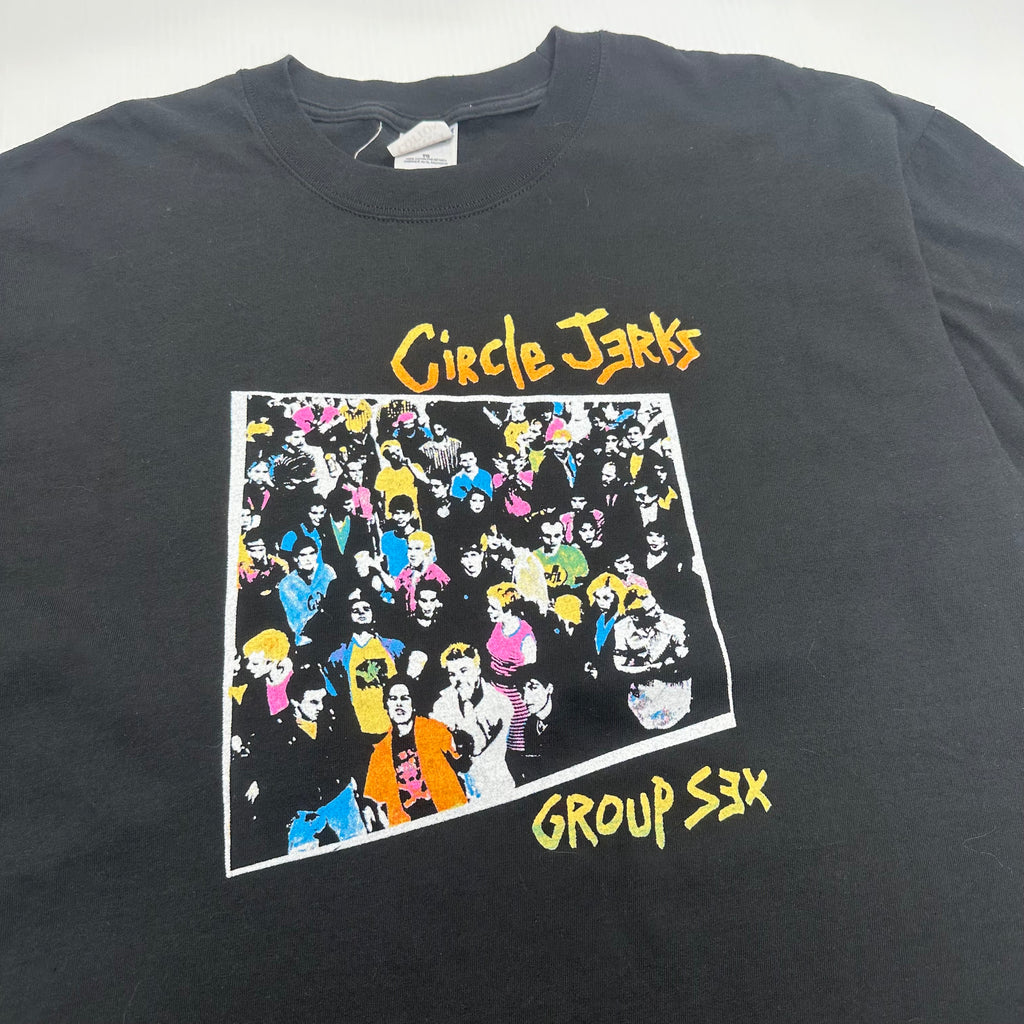 2000s Circle Jerks Group Sex Album Art Tee XL