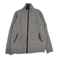 Sergio Louis Plaid Lined Full Zip Sweater L