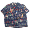 Vintage Surf Motorcycle AOP Short Sleeve Button Up Shirt XXL