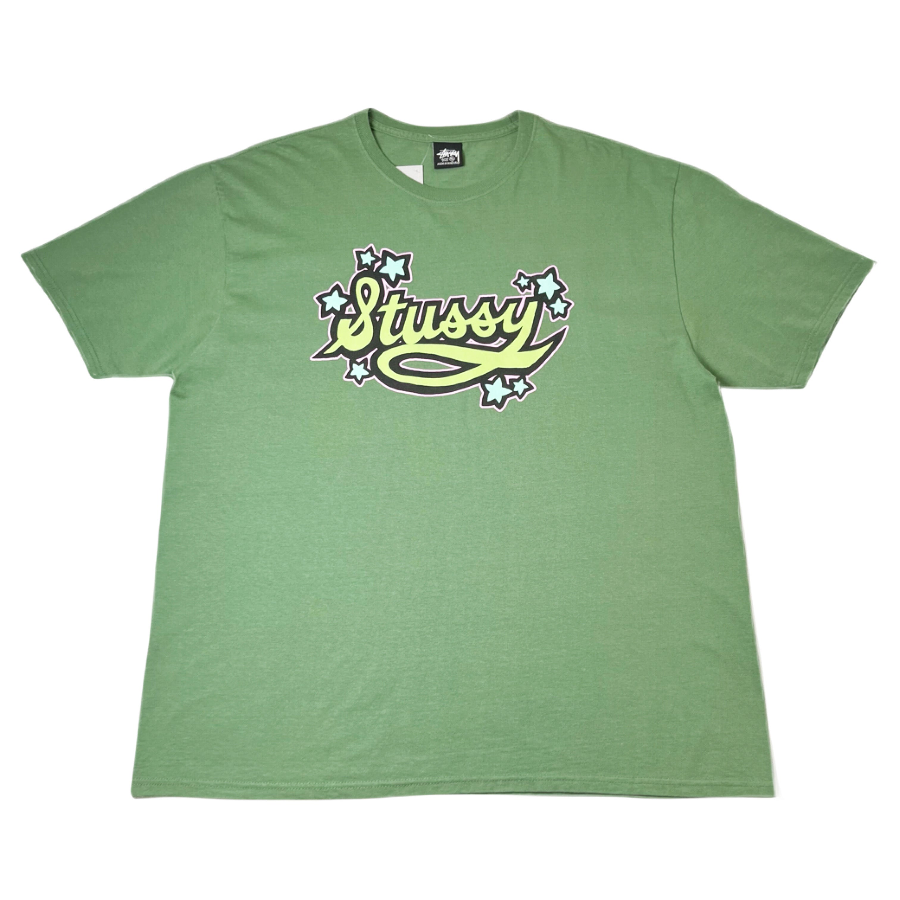 Stussy Star Text Graphic Tee XL