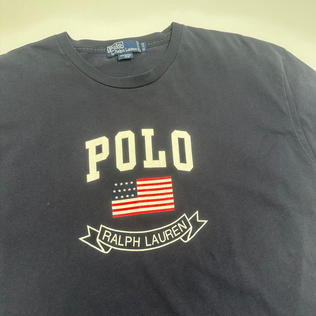 Vintage Polo Ralph Lauren Graphic Tee XL