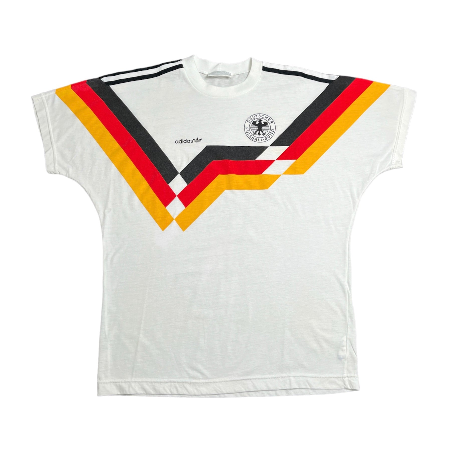 1988-90 Germany Adidas Jersey T-Shirt Jersey M/L