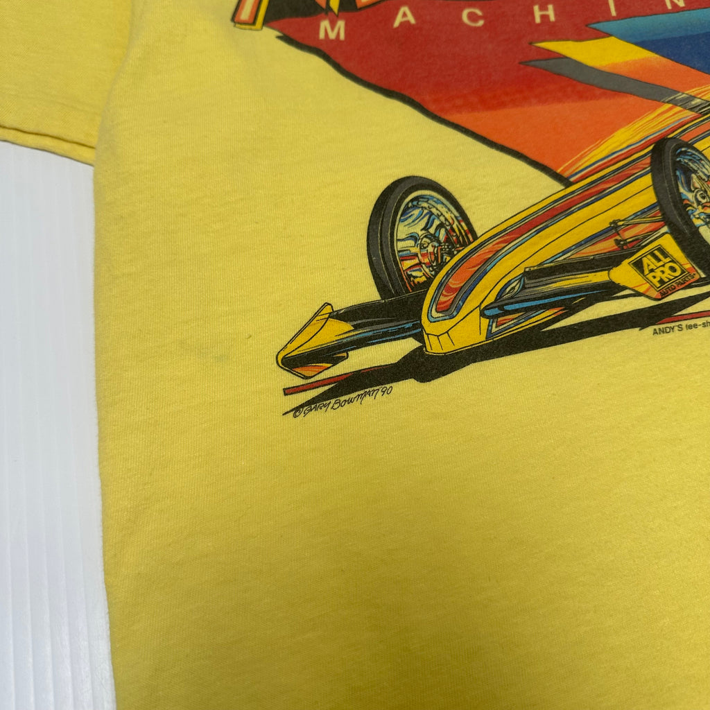 90s Flying Morgans Drag Racing Graphic Tee L