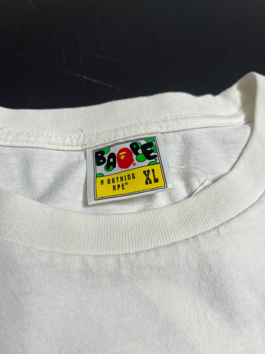 A Bathing Ape Camo Head Tee XL