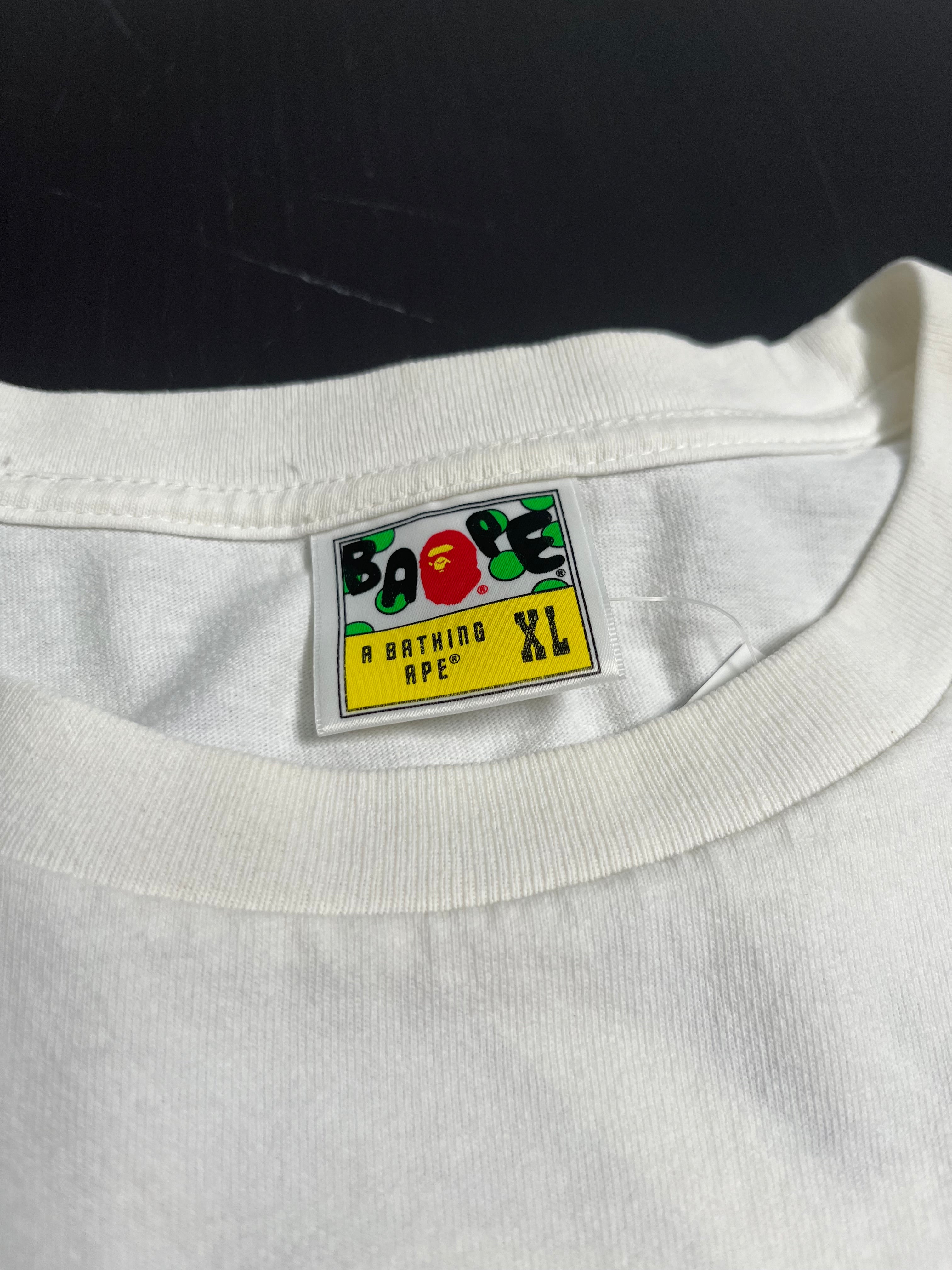 A Bathing Ape Camo Head Tee XL