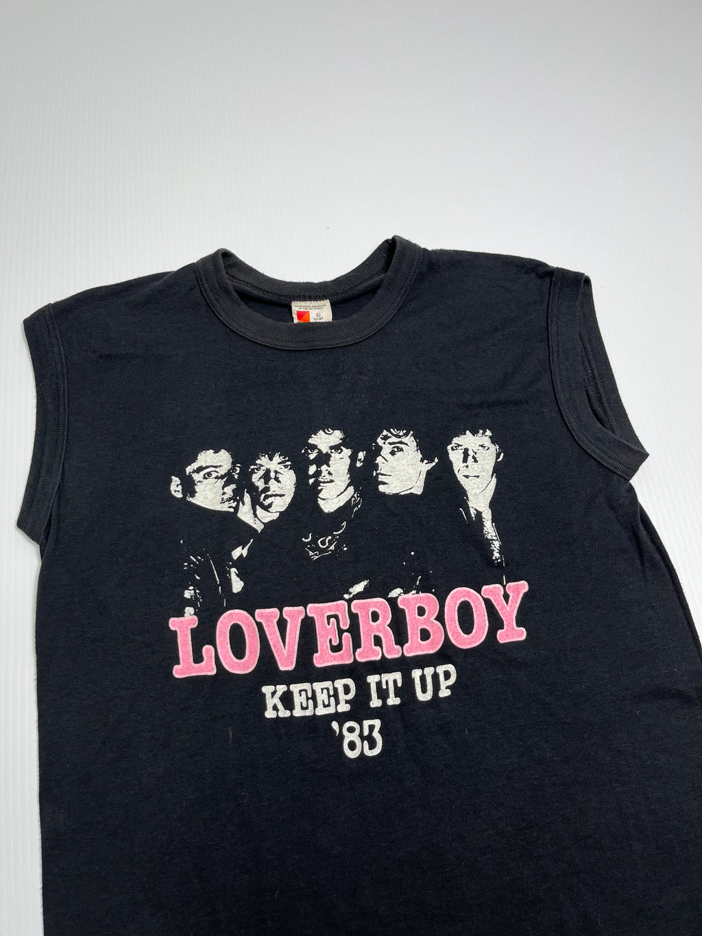 1983 Loverboy Keep It Up Sleeveless Shirt L