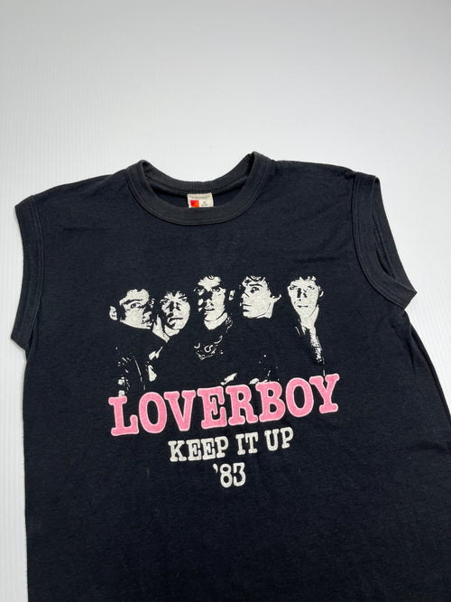1983 Loverboy Keep It Up Sleeveless Shirt L