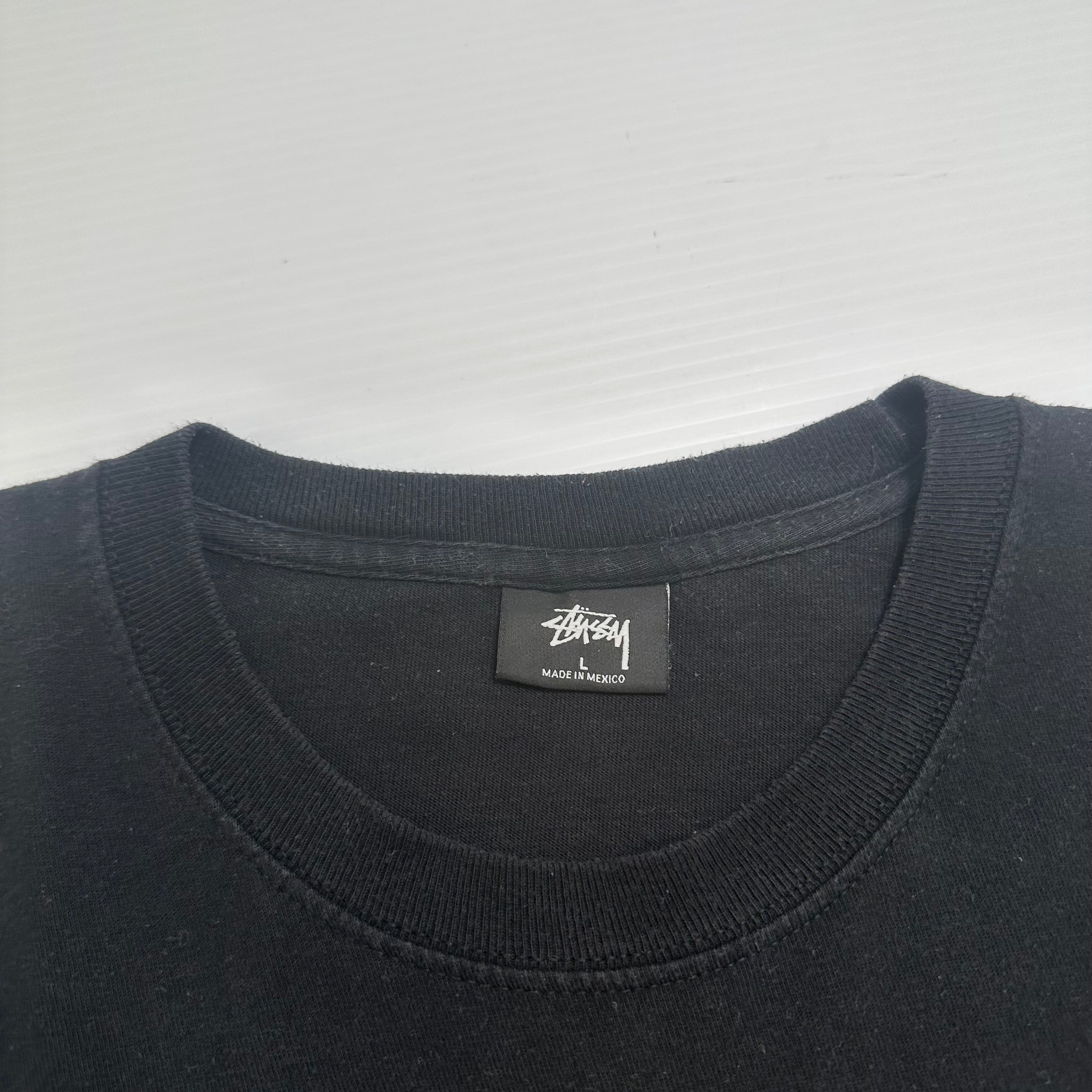 Stussy Globe Graphic Longsleeve Shirt L