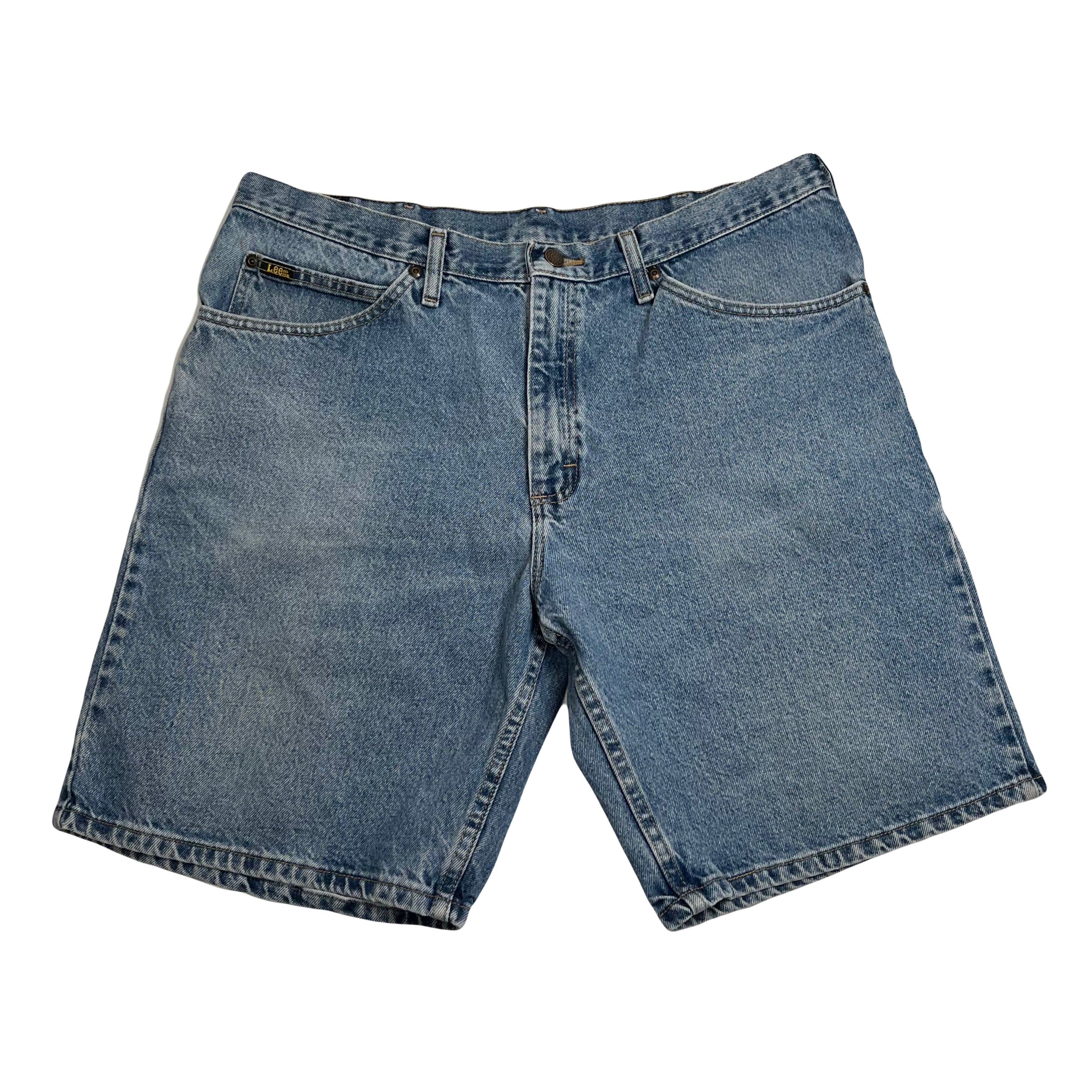 Vintage Lee Medium Wash Denim Shorts 38