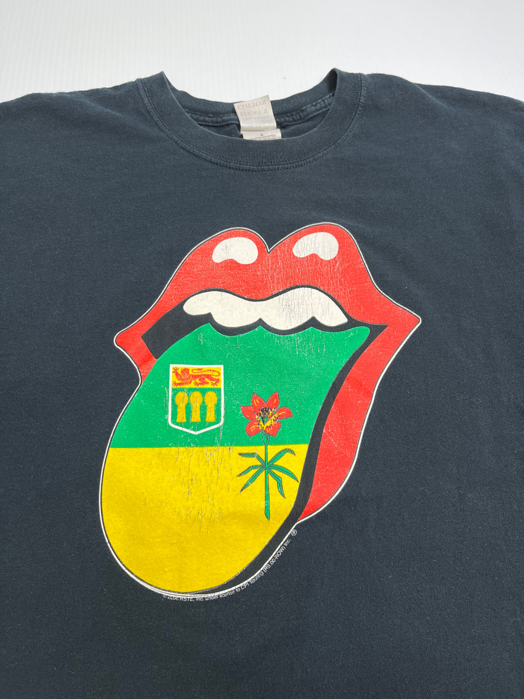 2006 Rolling Stones Saskatchewan Tour Tee L