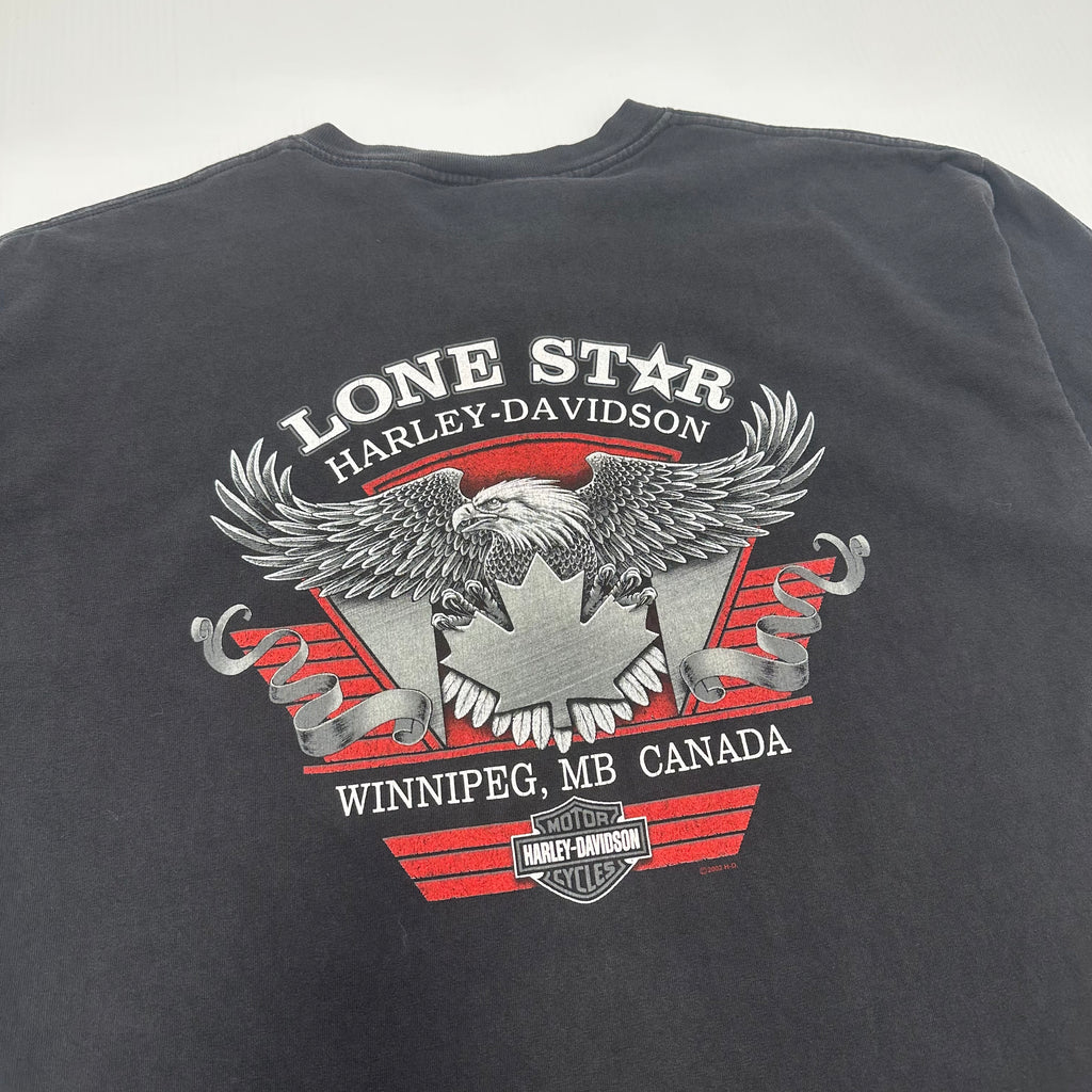 2002 Harley Davidson Lone Star Winnipeg Tee XL