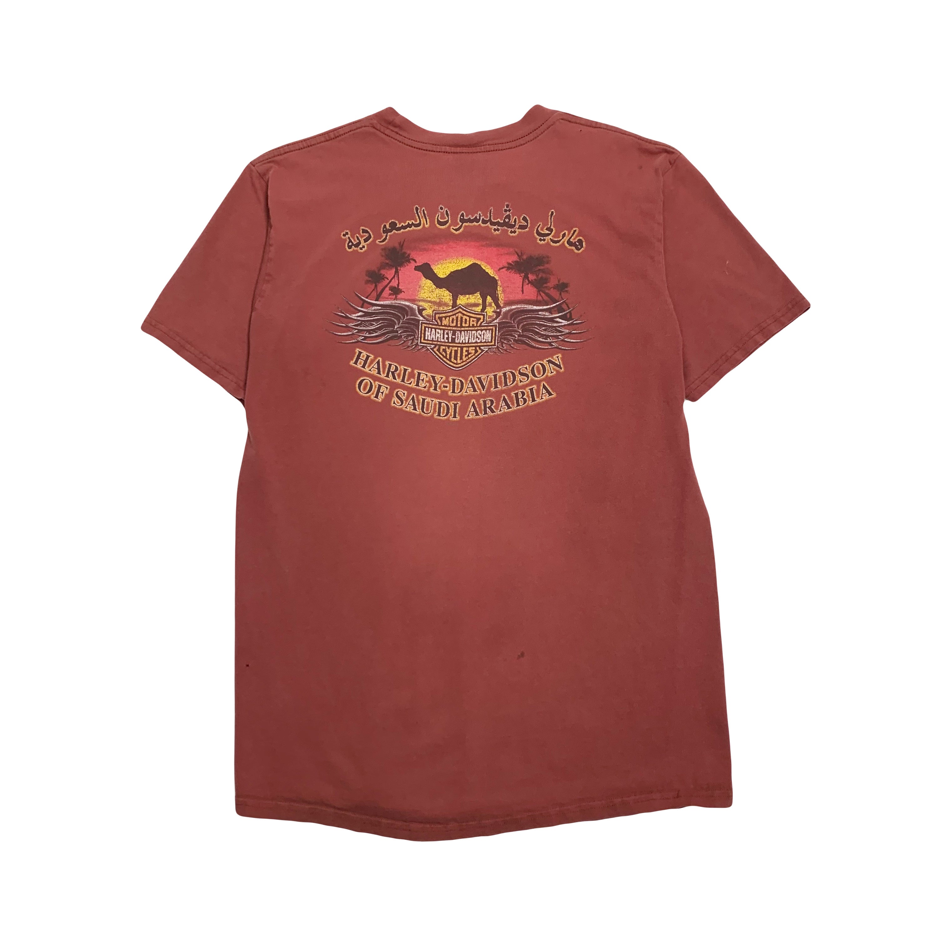 Harley Davidson Ride Hard Saudi Arabia Tee L