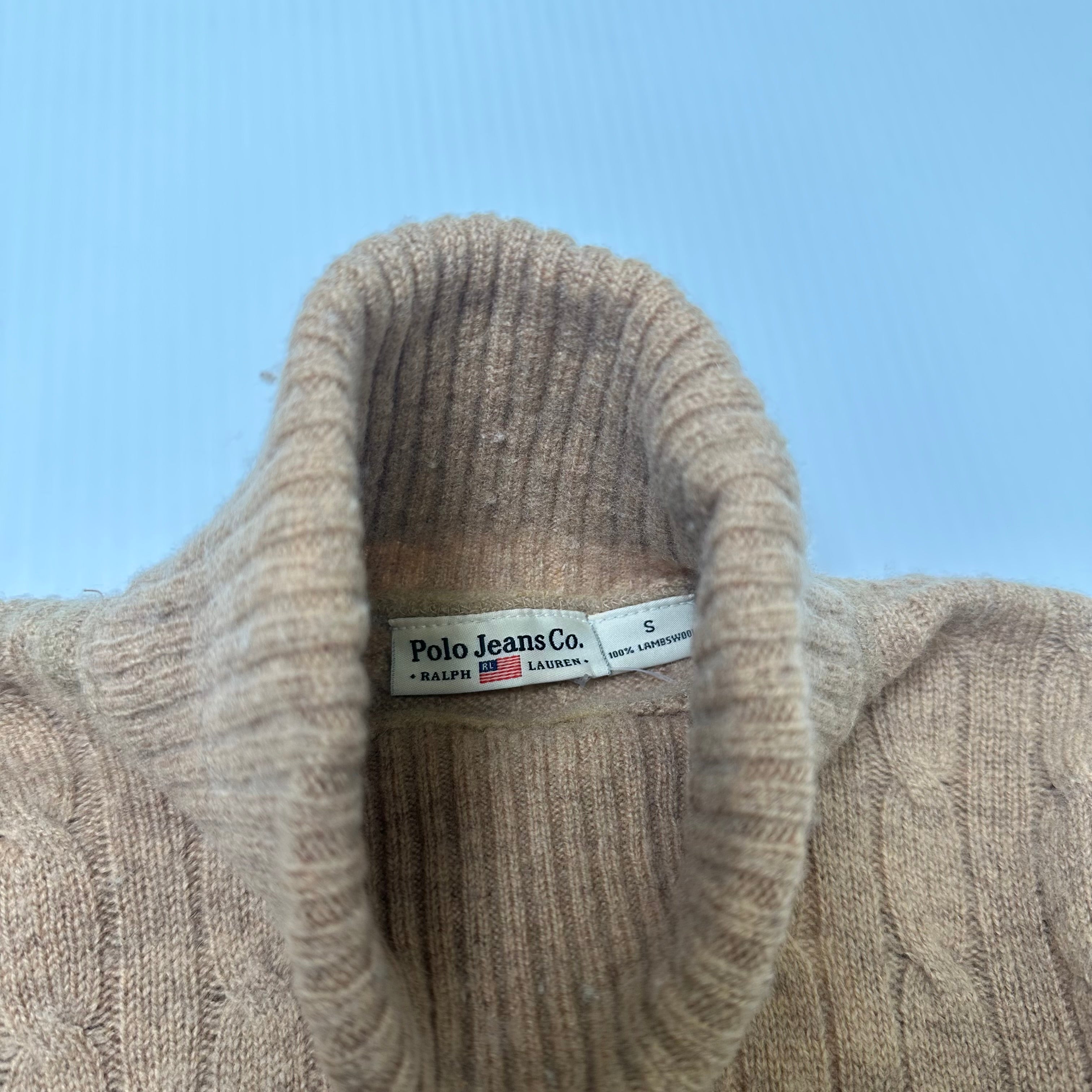 Polo Jeans Co. Lambswool Turtleneck Sweater Women's S